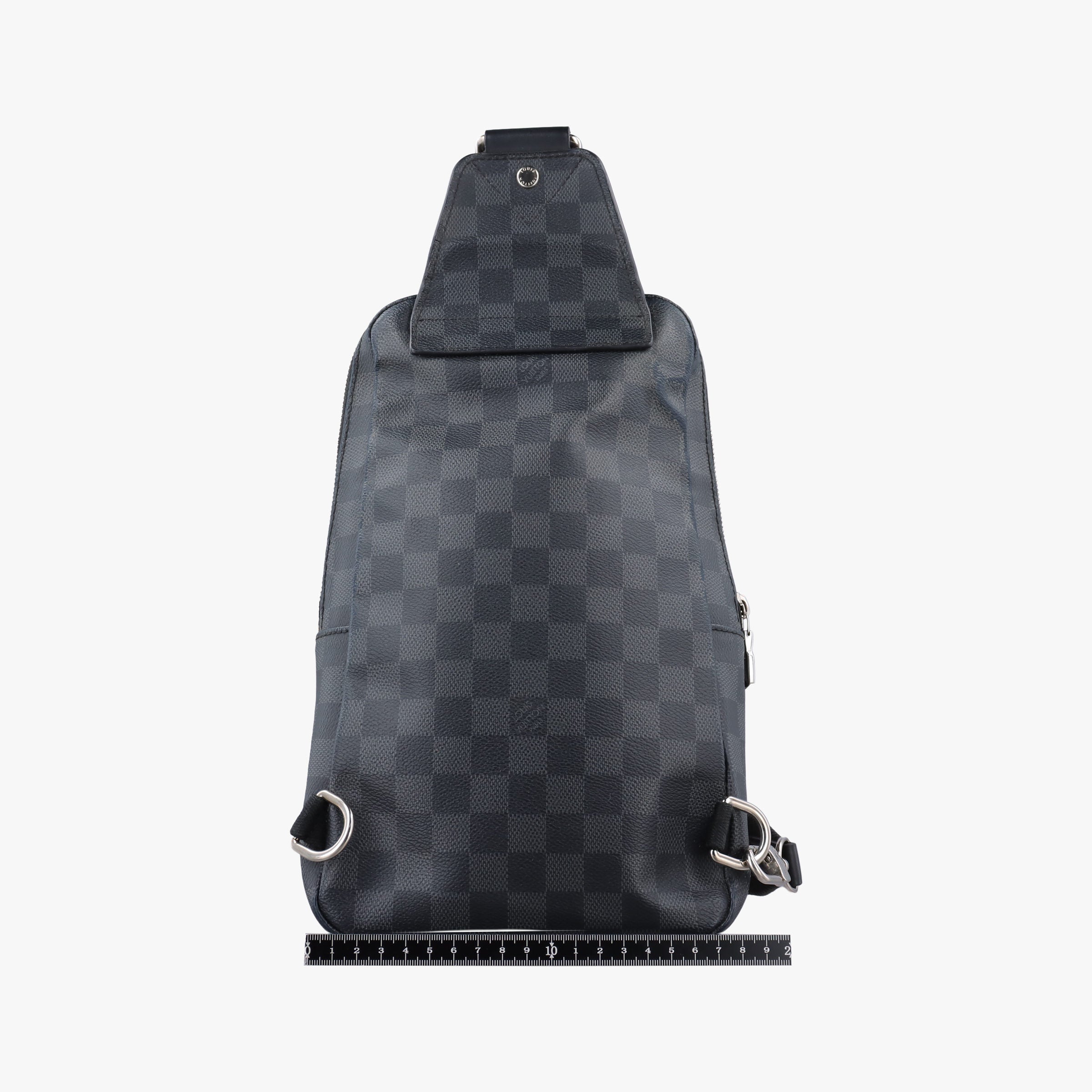 Pre-owned Louis Vuitton Avenue Slingbag Graphite Damier Graphite N41719 bum bag/waist bag | stylenewstar