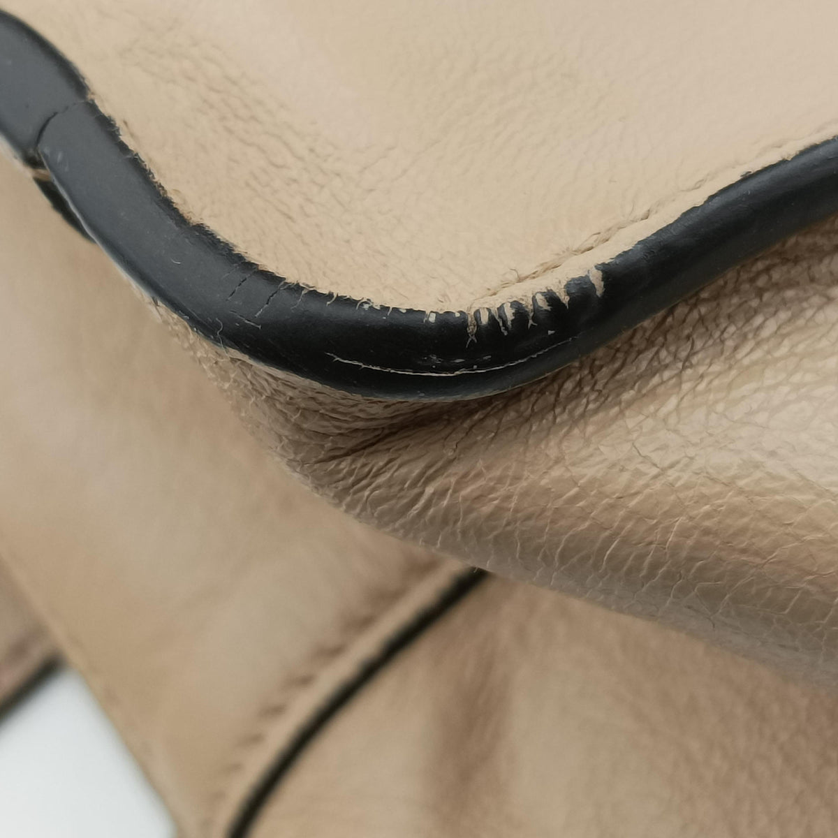 Pre-owned Fendi Flip Beige×Brown Leather×Suede 8BT302 shoulderbag | stylenewstar