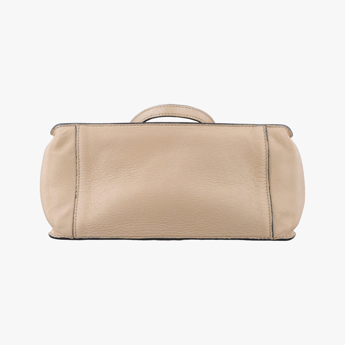 Pre-owned Fendi Flip Beige×Brown Leather×Suede 8BT302 shoulderbag | stylenewstar