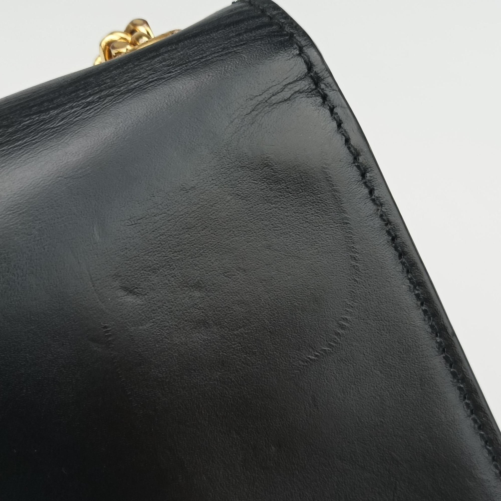 KATE Black Leather 474366 GAB.474366.0138ケイト ブラック レザー 474366 GAB.474366.0138