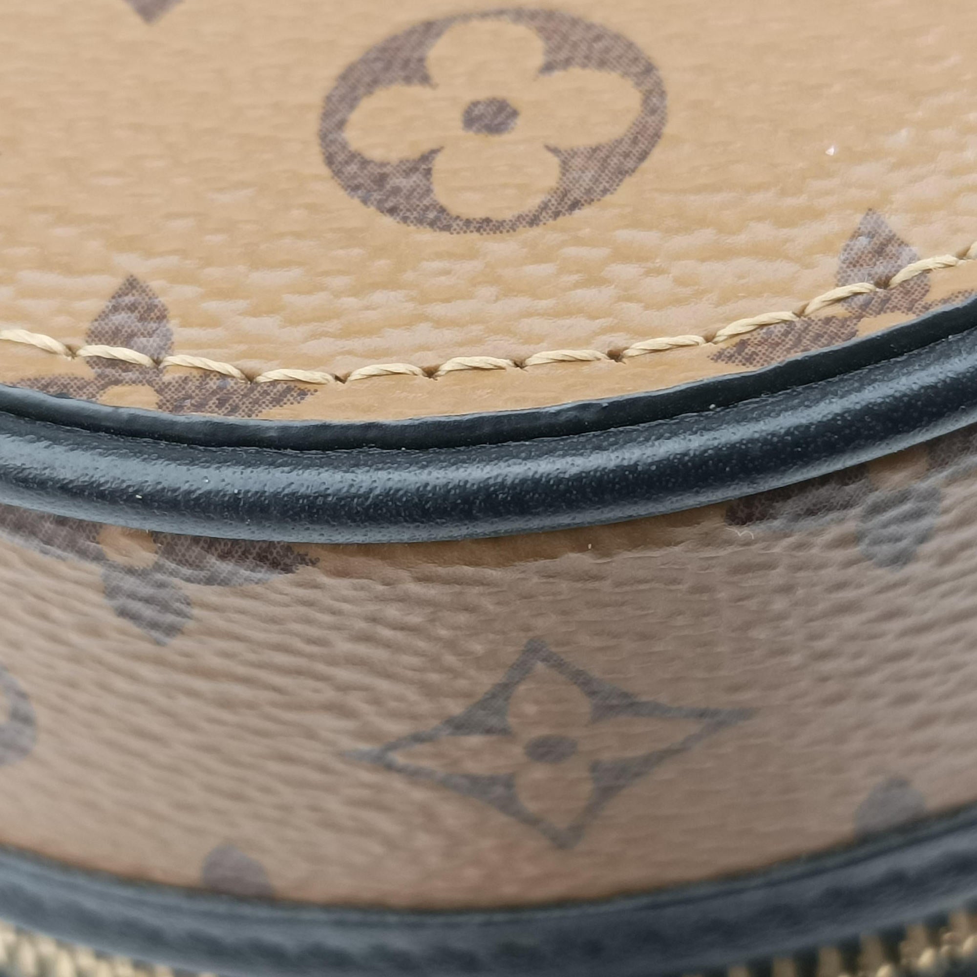 Mini Boite Chapeau Brown Monogram Reverse M68577 NZ4119 IC Chipミニ ボワット シャポー モノグラム/ブラウン モノグラム リバース M68577 NZ4119 ICチップ