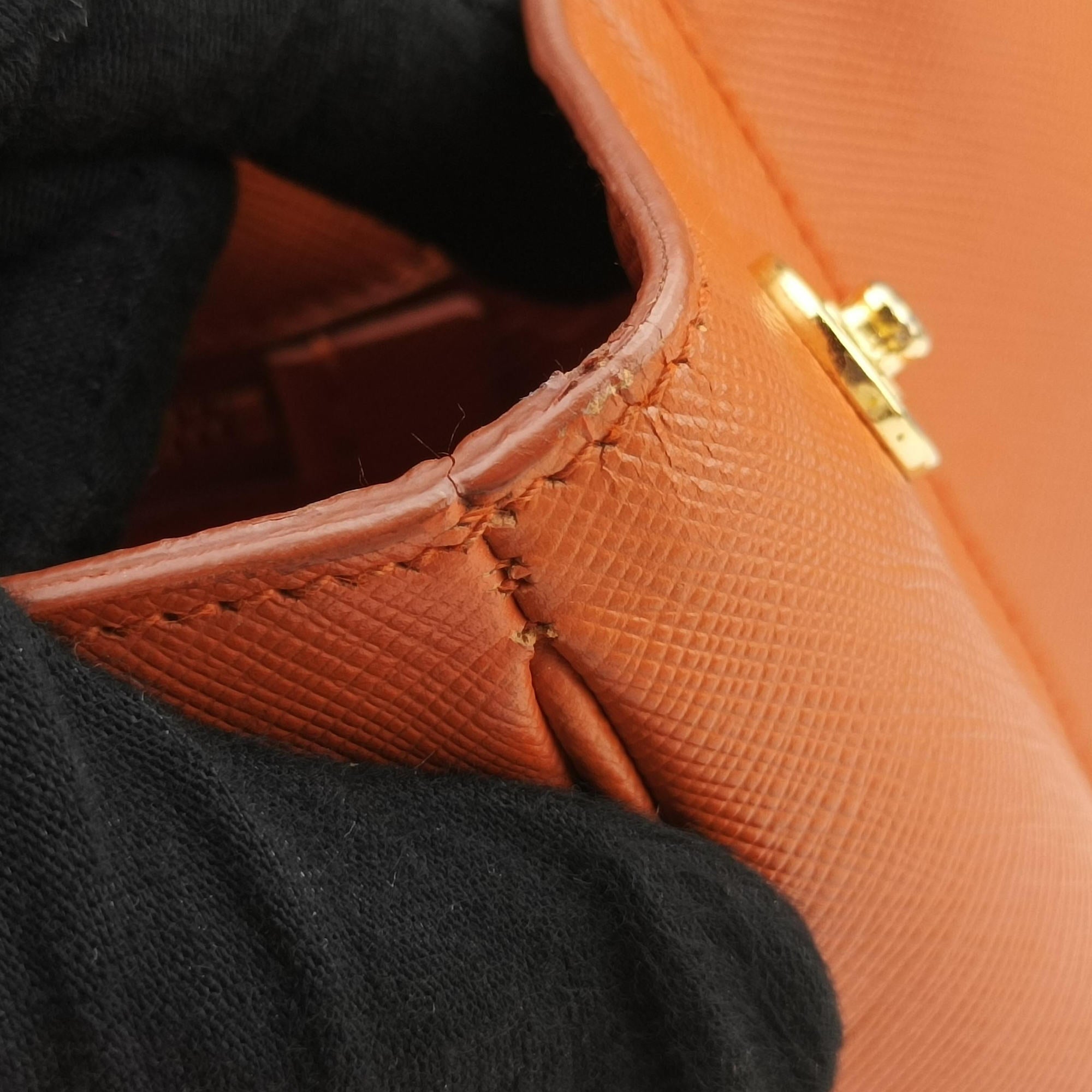 Galleria Orange SAFFIANO Leather BN1844 117ガレリア オレンジ サフィアーノレザー BN1844 117