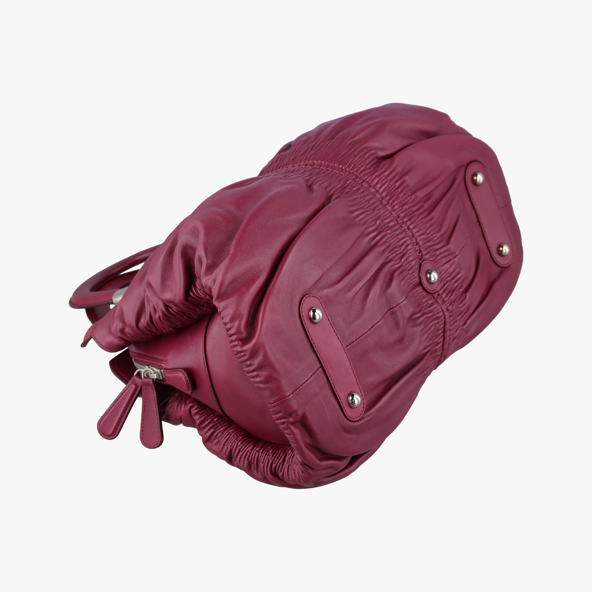 Karenina Burgundy lambskin 05-MA-0048カレーニナ ワインレッド ラムスキン 05-MA-0048