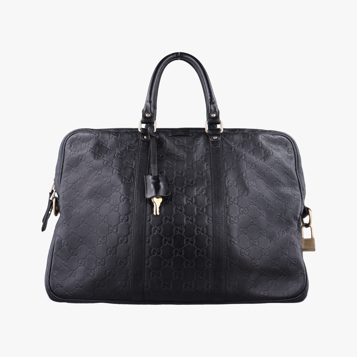 Guccissima briefcase Black Leather 208463 H012916299グッチシマ ブリーフケース ブラック レザー 208463 H012916299