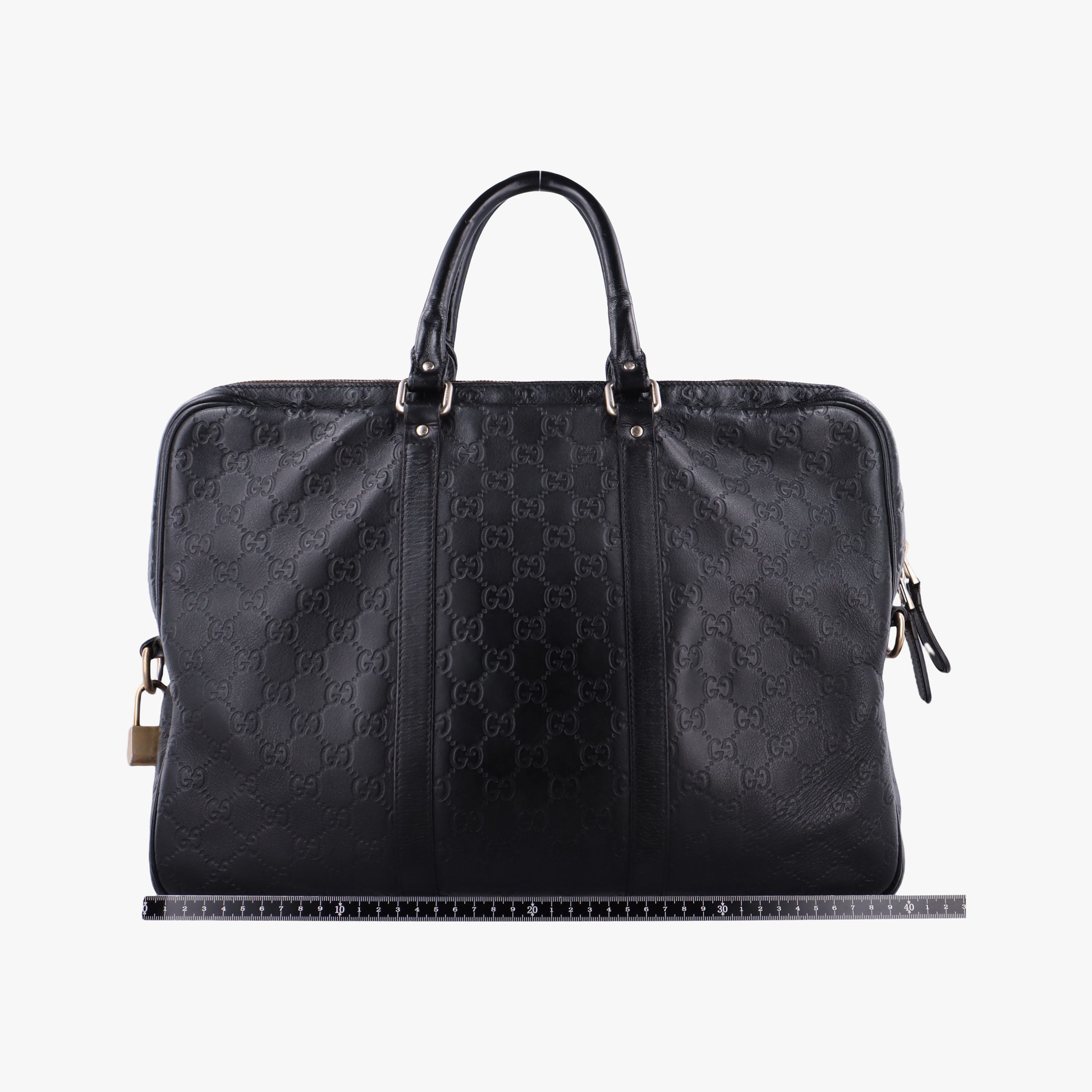 Guccissima briefcase Black Leather 208463 H012916299グッチシマ ブリーフケース ブラック レザー 208463 H012916299