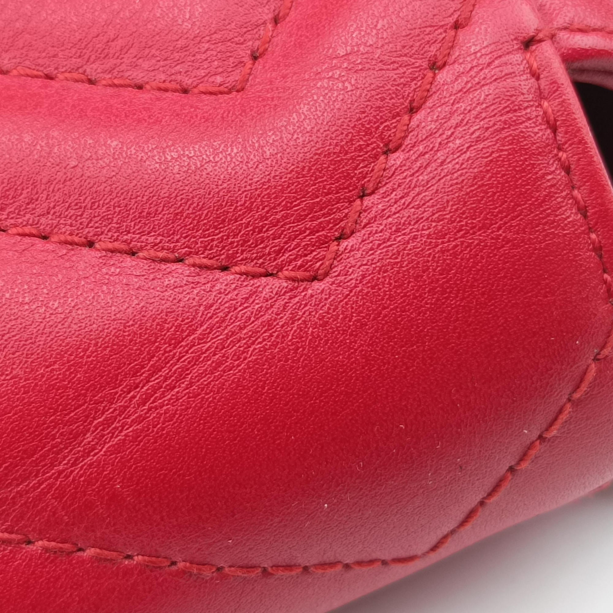 GG Marmont Red Leather 476433 GGマーモント レッド レザー 476433