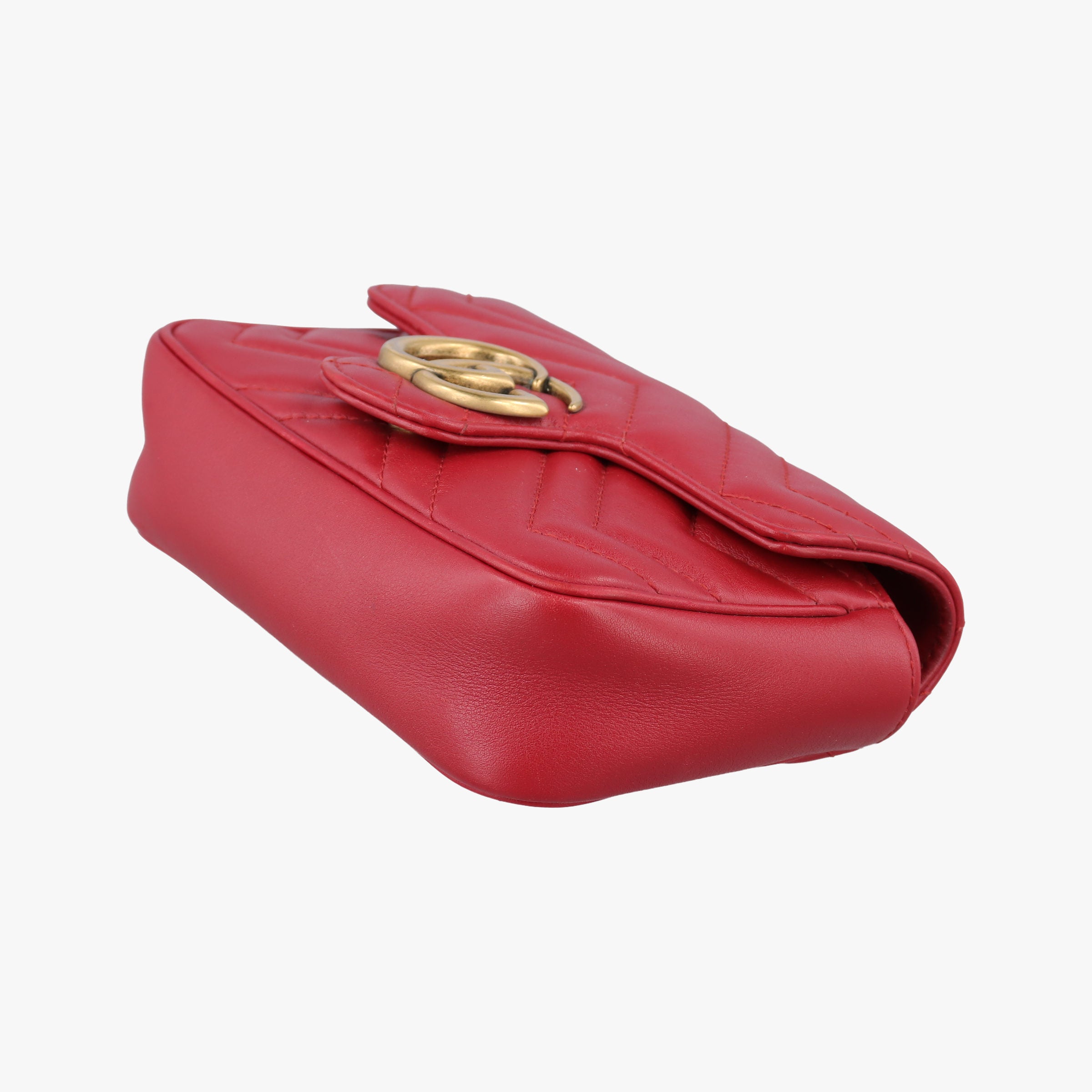 GG Marmont Red Leather 476433 GGマーモント レッド レザー 476433