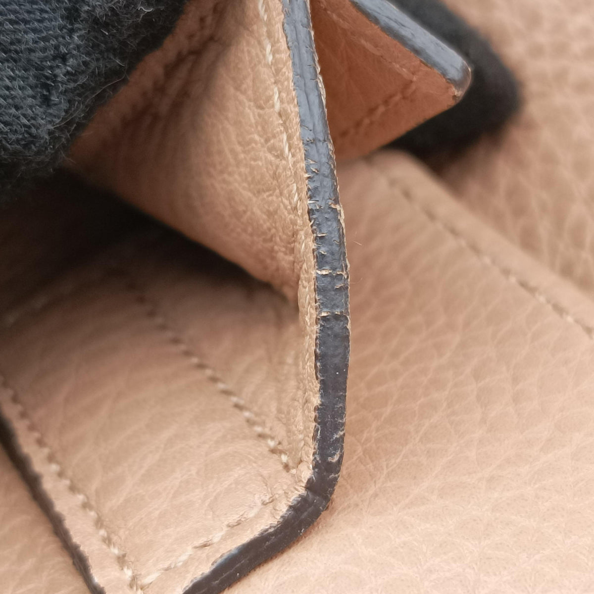 Bamboo Shopper Beige Leather 323660 G017520646バンブーショッパー ベージュ レザー 323660 G017520646