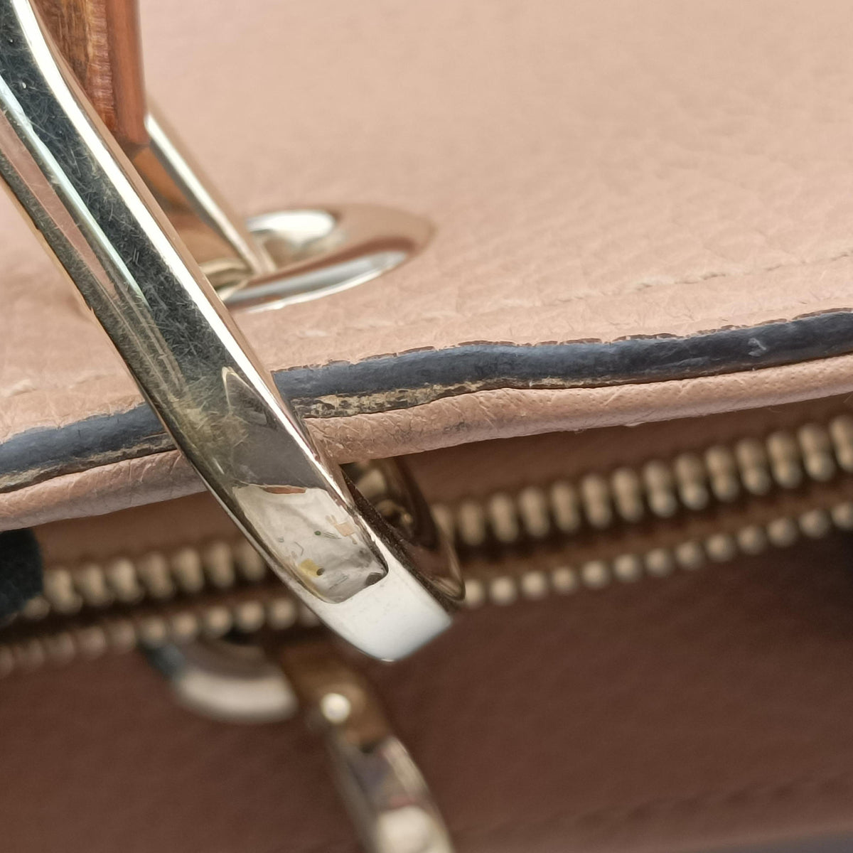 Bamboo Shopper Beige Leather 323660 G017520646バンブーショッパー ベージュ レザー 323660 G017520646