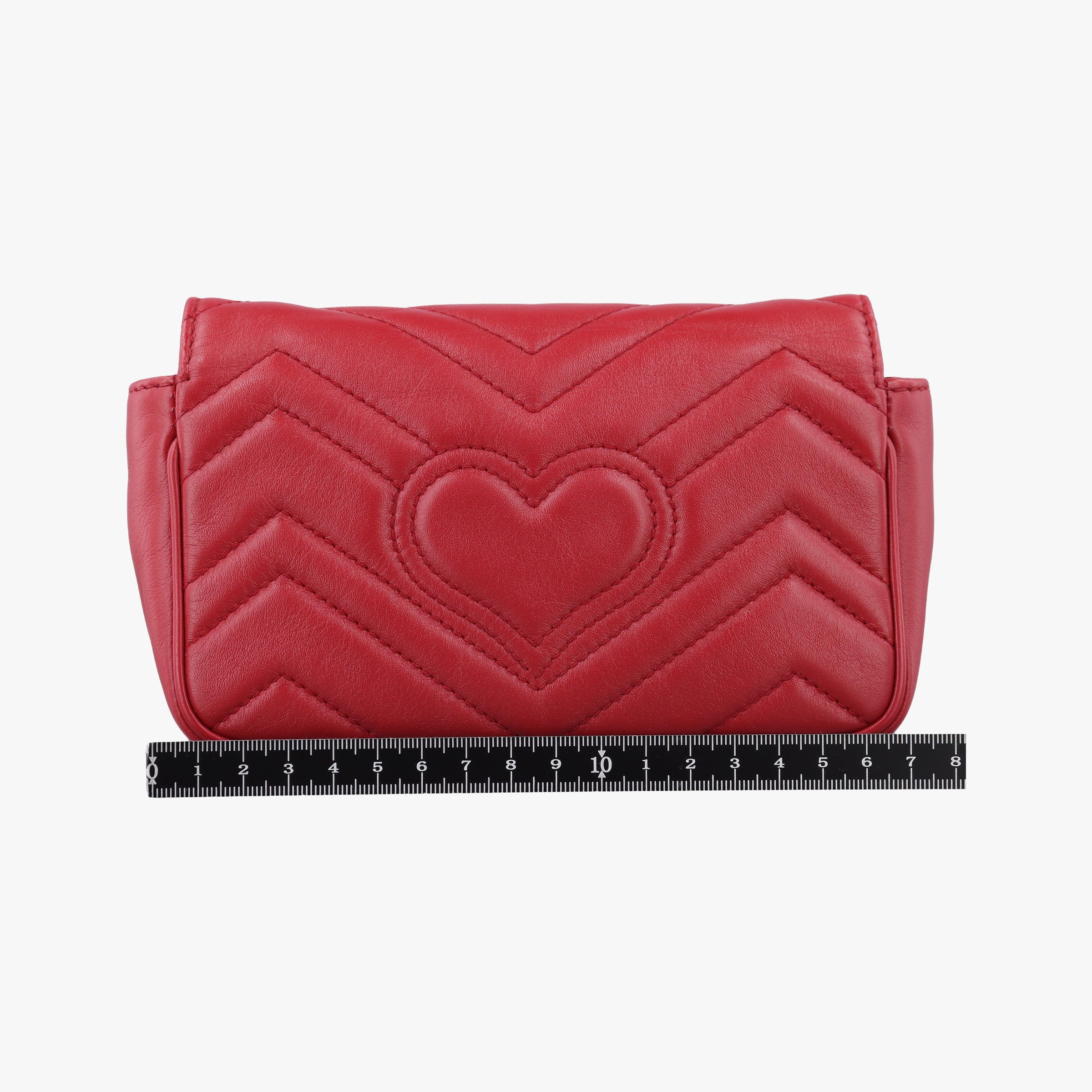 GG Marmont Red Leather 476433 GGマーモント レッド レザー 476433