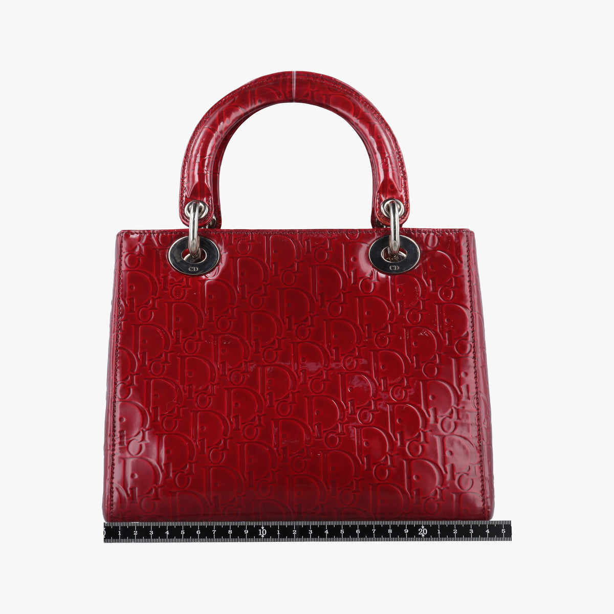 Lady Dior Red Patent MA 0091レディディオール レッド パテント MA 0091