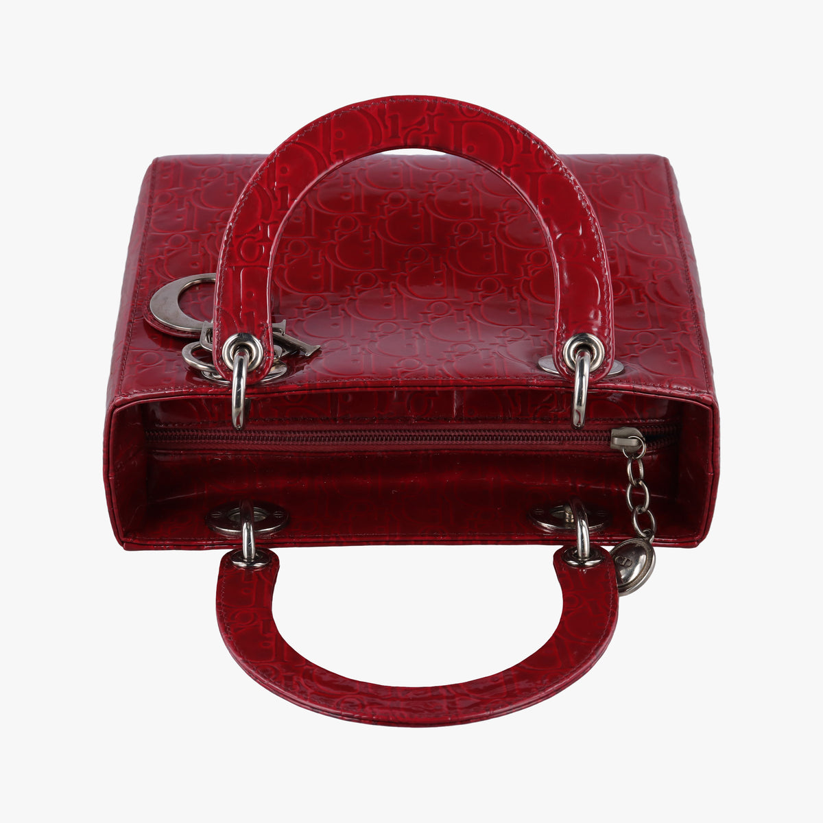 Lady Dior Red Patent MA 0091レディディオール レッド パテント MA 0091
