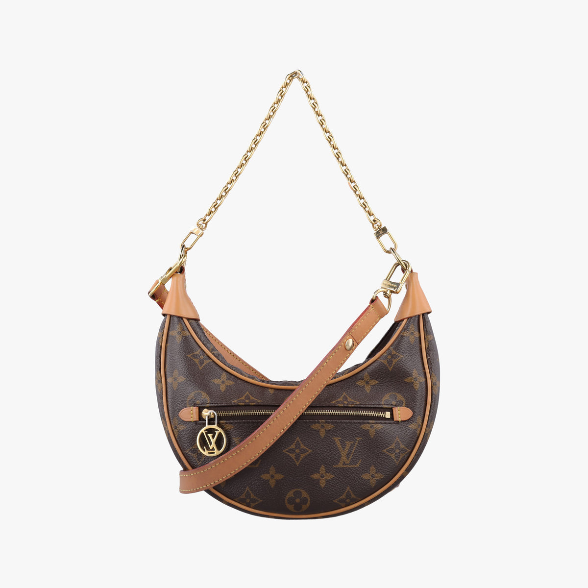 LOOP Brown×Beige Monogram Canvas M81098 IC Chipループ モノグラム/ブラウン×ベージュ モノグラムキャンバス M81098 ICチップ