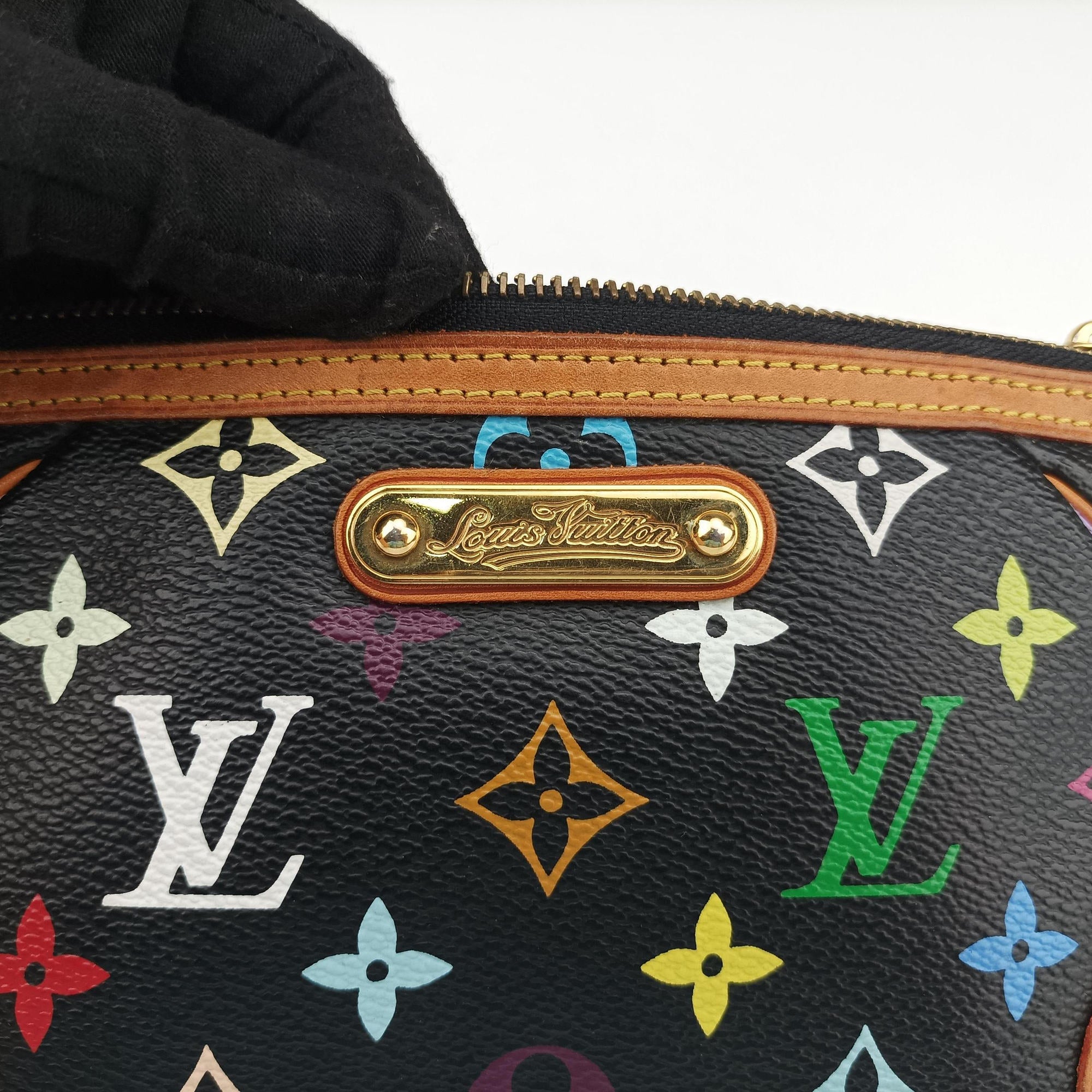 Pochette Mira MM Noir Monogram Multicolor M60097 AA6018ポシェット ミラ MM ノワール モノグラム マルチカラー M60097 AA6018