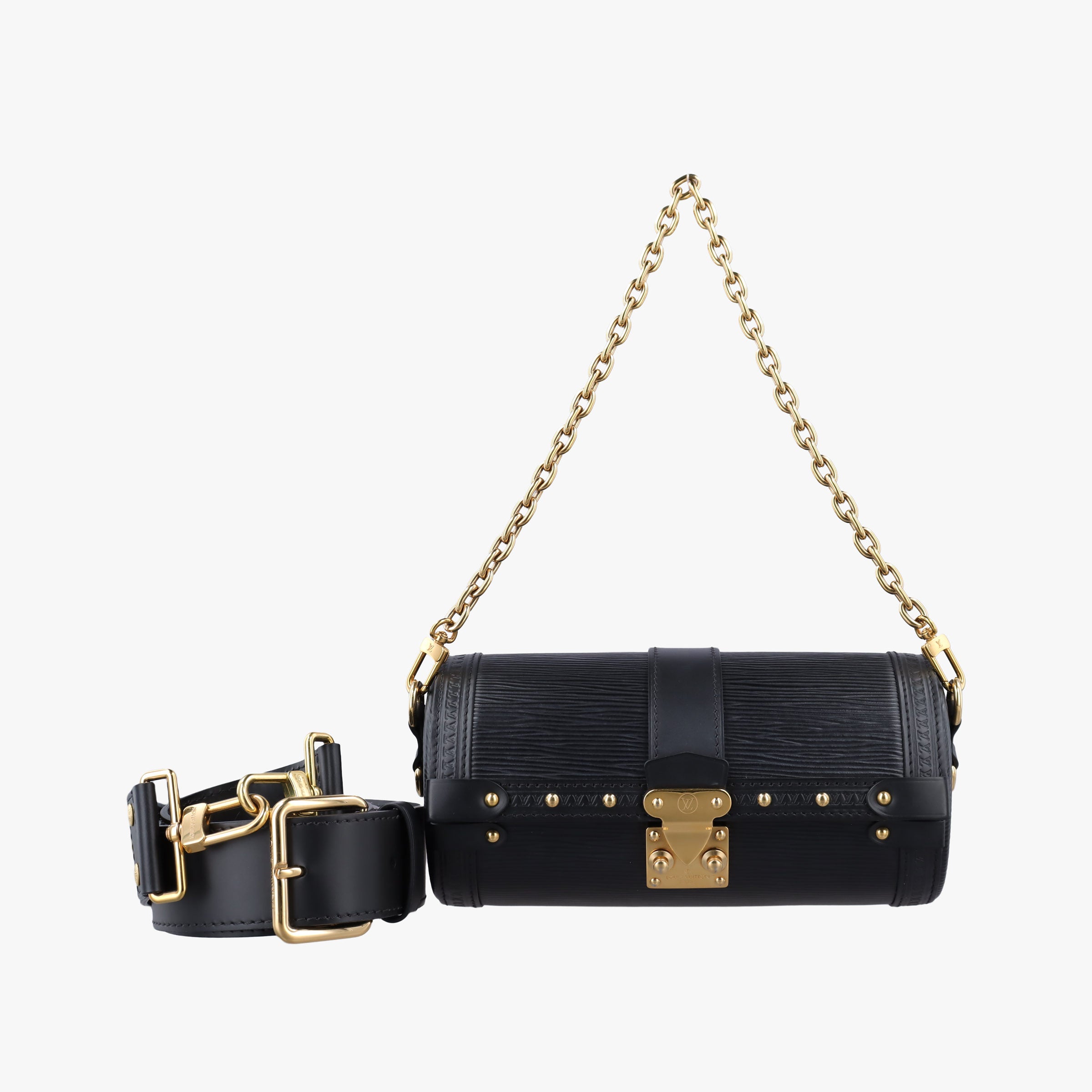 Papillon Trunk Noir Epi M58655 IC Chipパピヨン トランク ノワール エピ M58655 ICチップ
