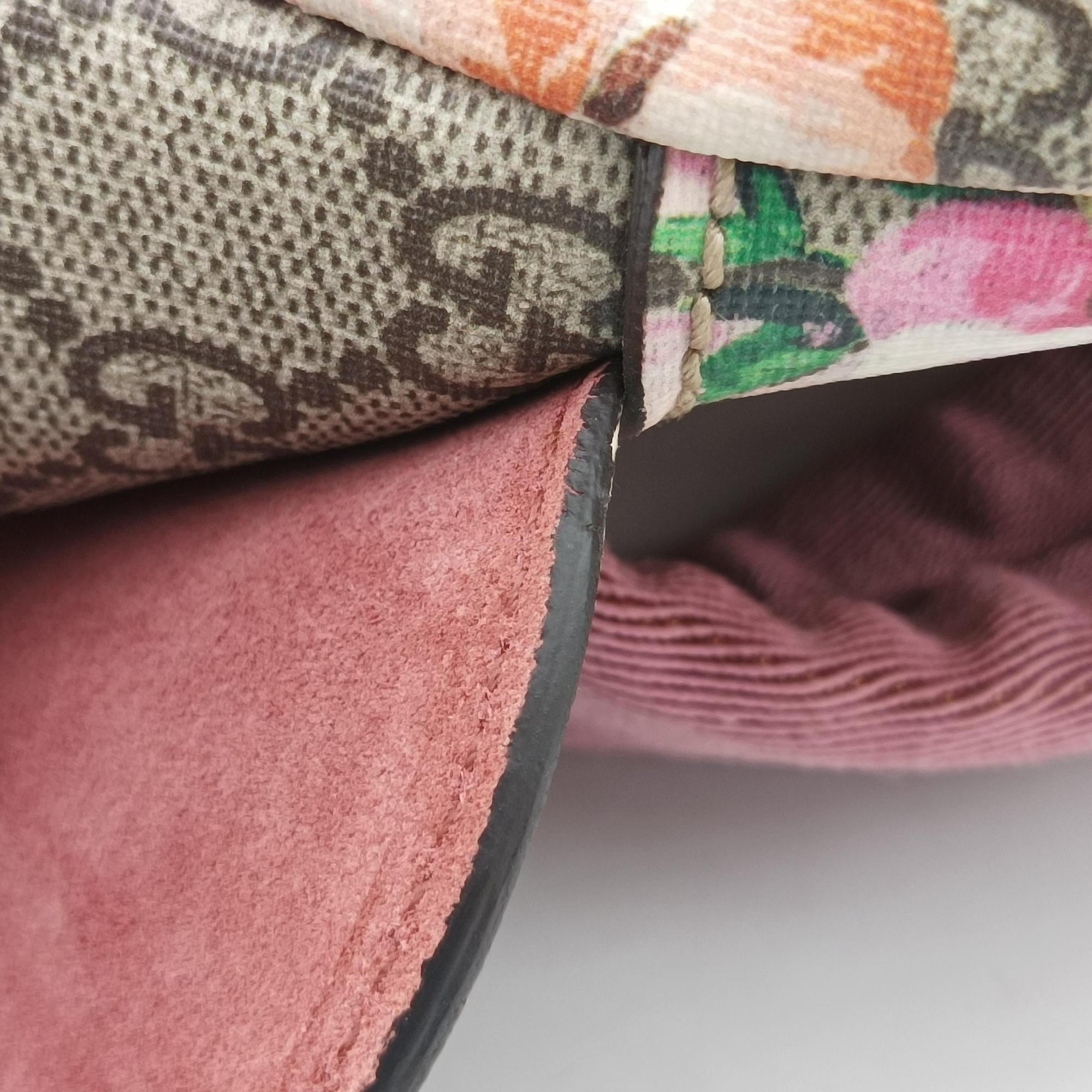 GG Blooms Multicolour PVC coated canvas 410544 E019284410GGブルームス マルチカラー PVCコーティングキャンバス 410544 E019284410