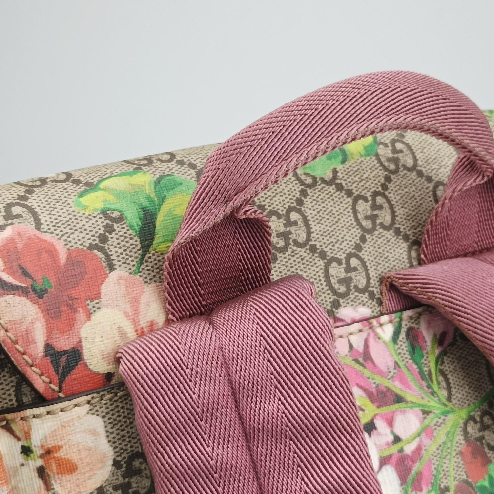 GG Blooms Multicolour PVC coated canvas 410544 E019284410GGブルームス マルチカラー PVCコーティングキャンバス 410544 E019284410