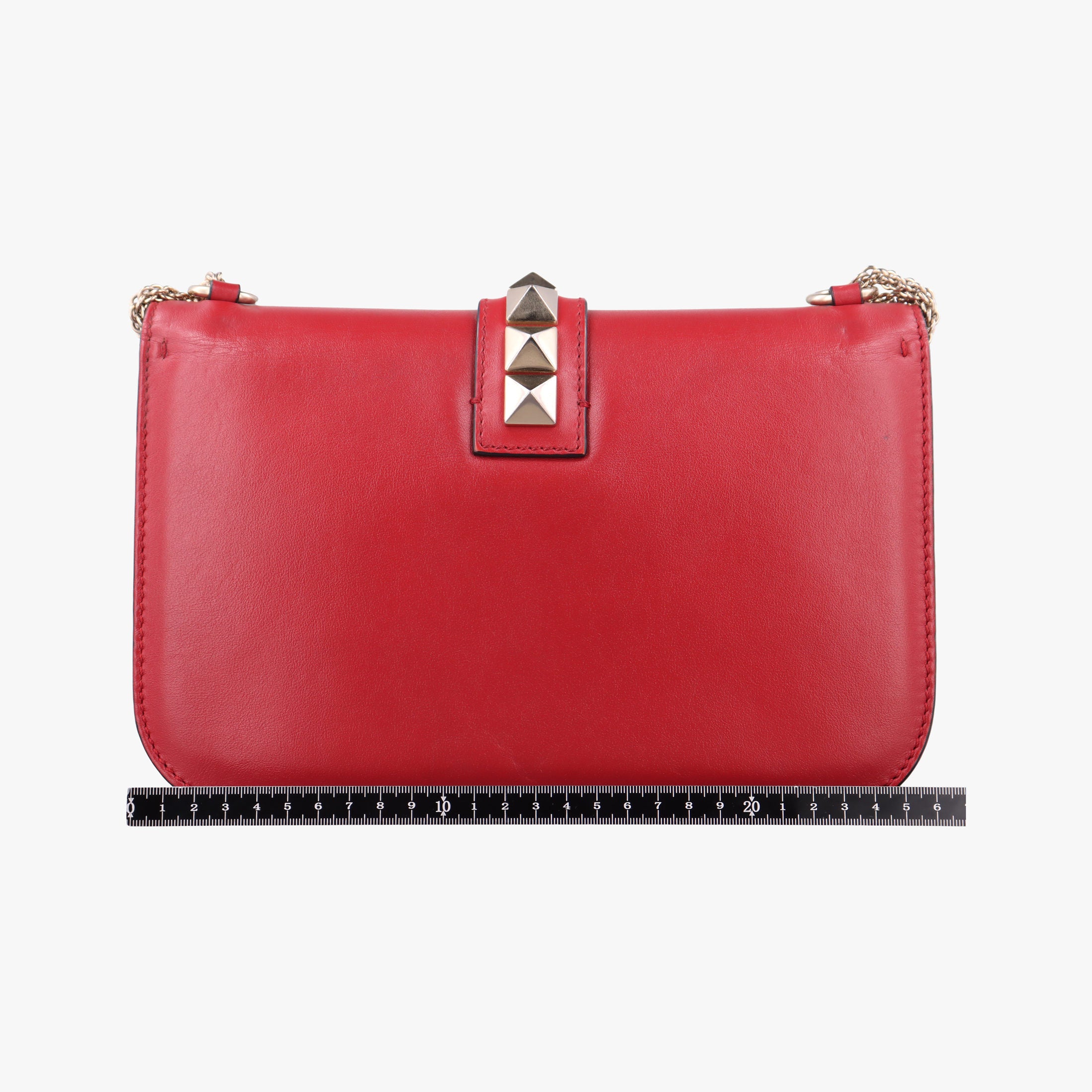 Rockstud Glam Lock Red Leather BL-Z398VIT2ロックスタッズグラムロックミディアム レッド レザー BL-Z398VIT2