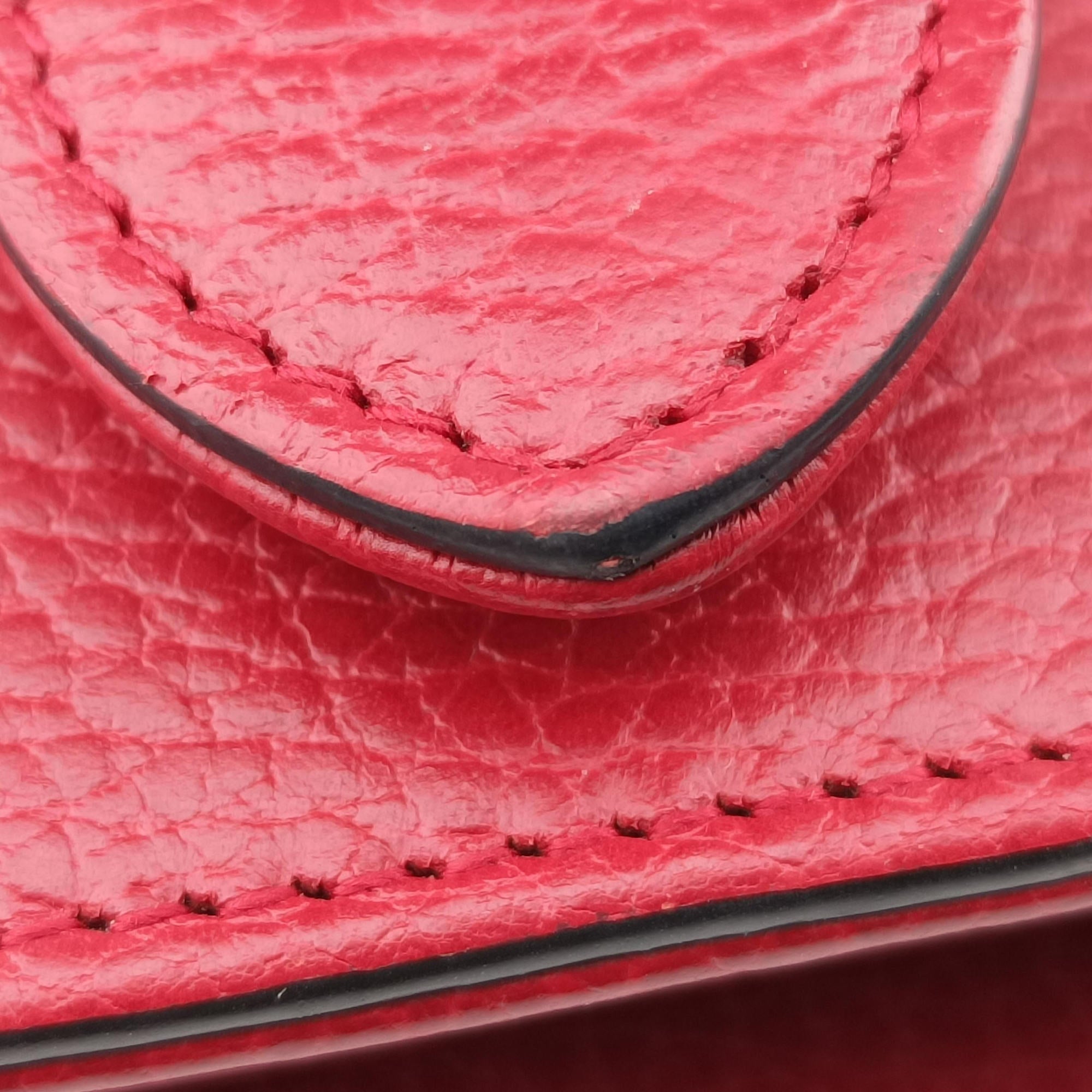 Interlocking G Red Leather 510304 D029408598インターロッキングG レッド レザー 510304 D029408598