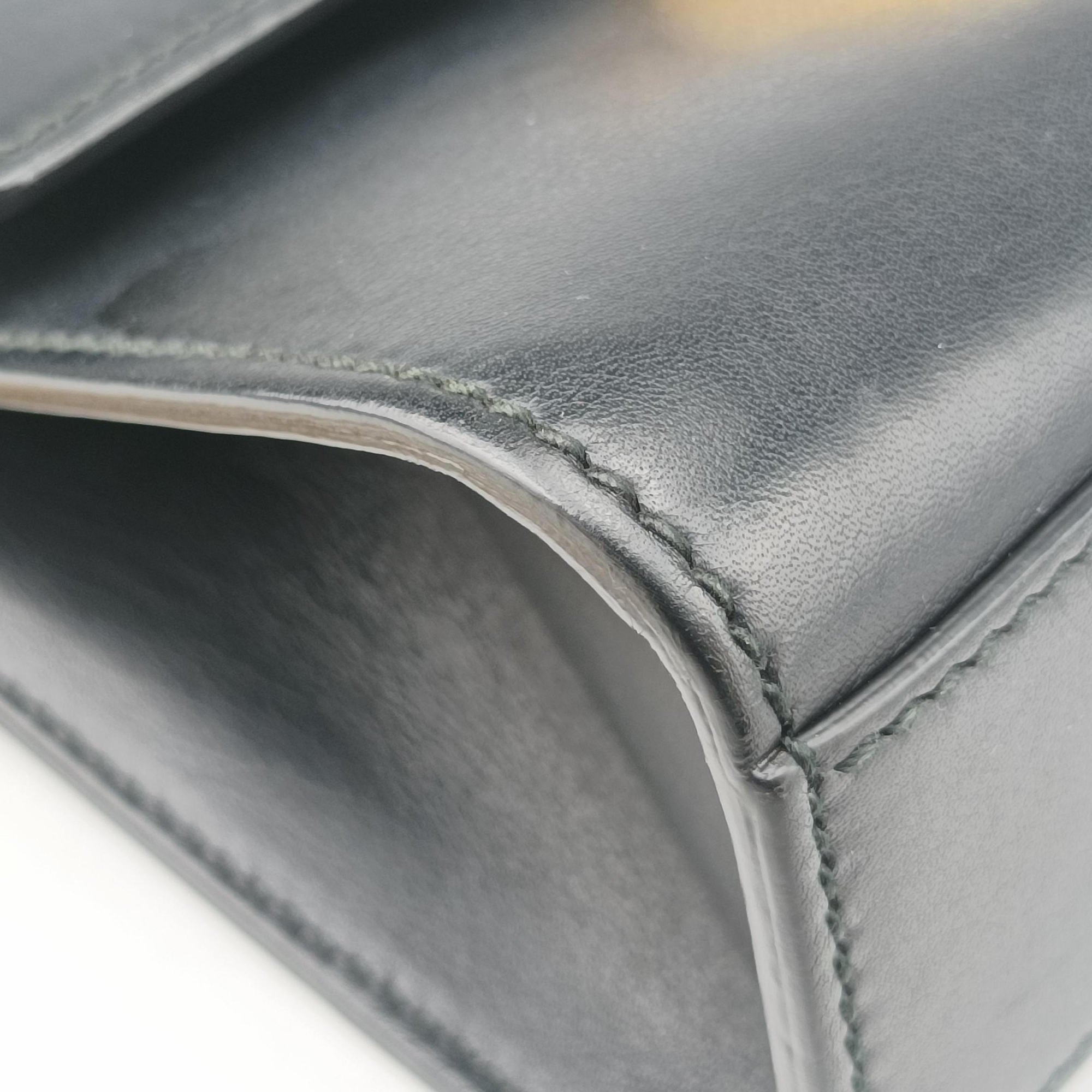 Padlock Black Leather 409487 D018685766パドロック ブラック レザー 409487 D018685766