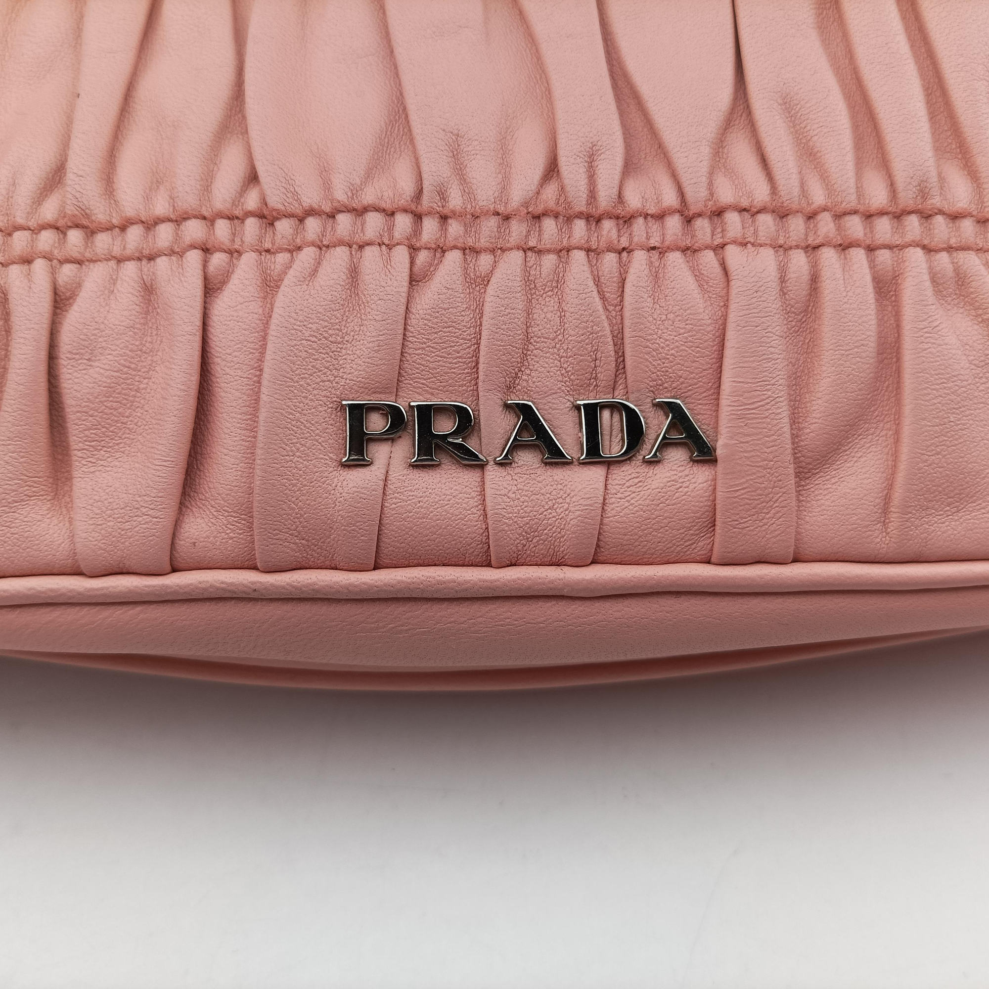 Fuoco Nappa Gaufre Pink Nappa Leather 1BD009 233フオコ ナッパ ゴーフル ピンク ナッパレザー 1BD009 233