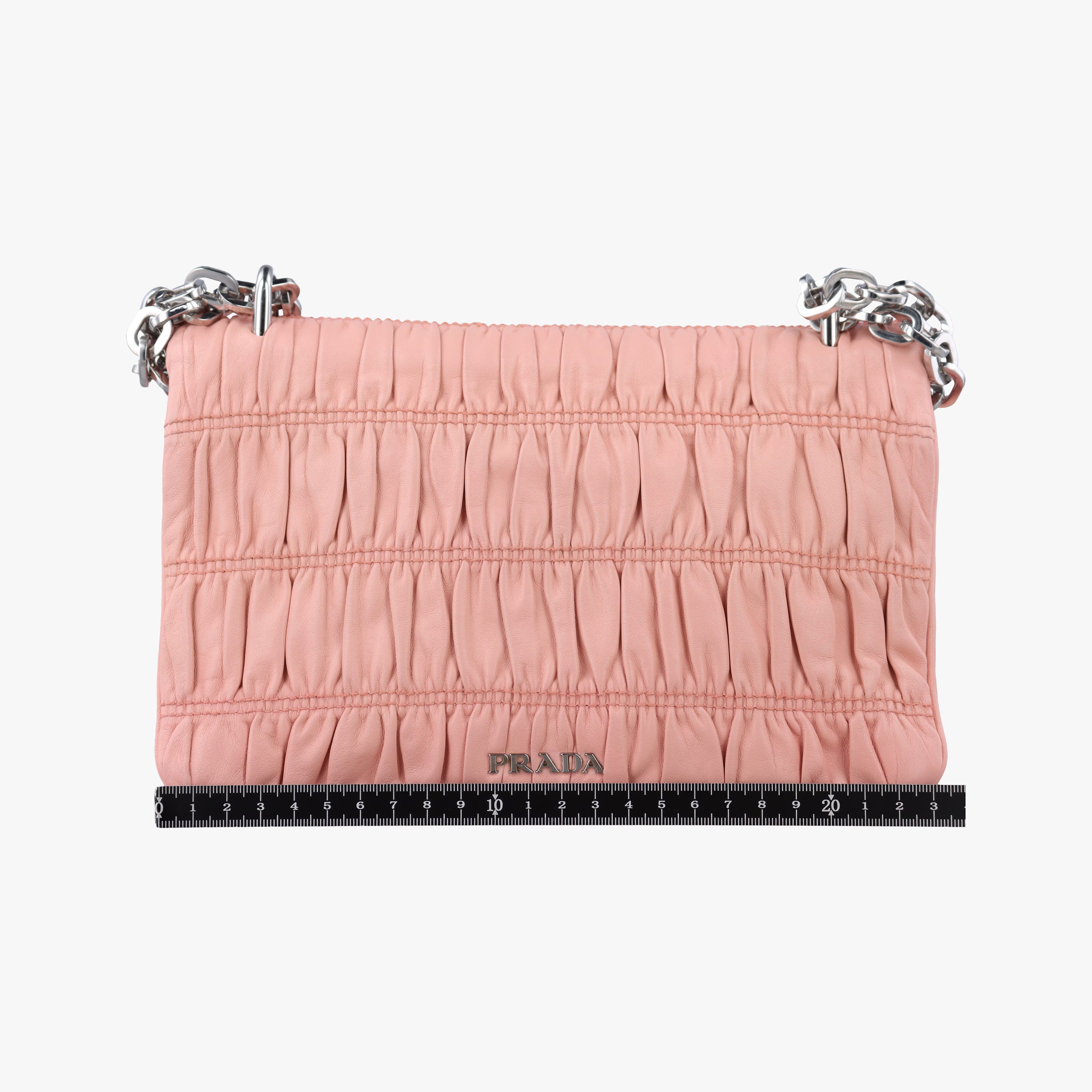 Fuoco Nappa Gaufre Pink Nappa Leather 1BD009 233フオコ ナッパ ゴーフル ピンク ナッパレザー 1BD009 233