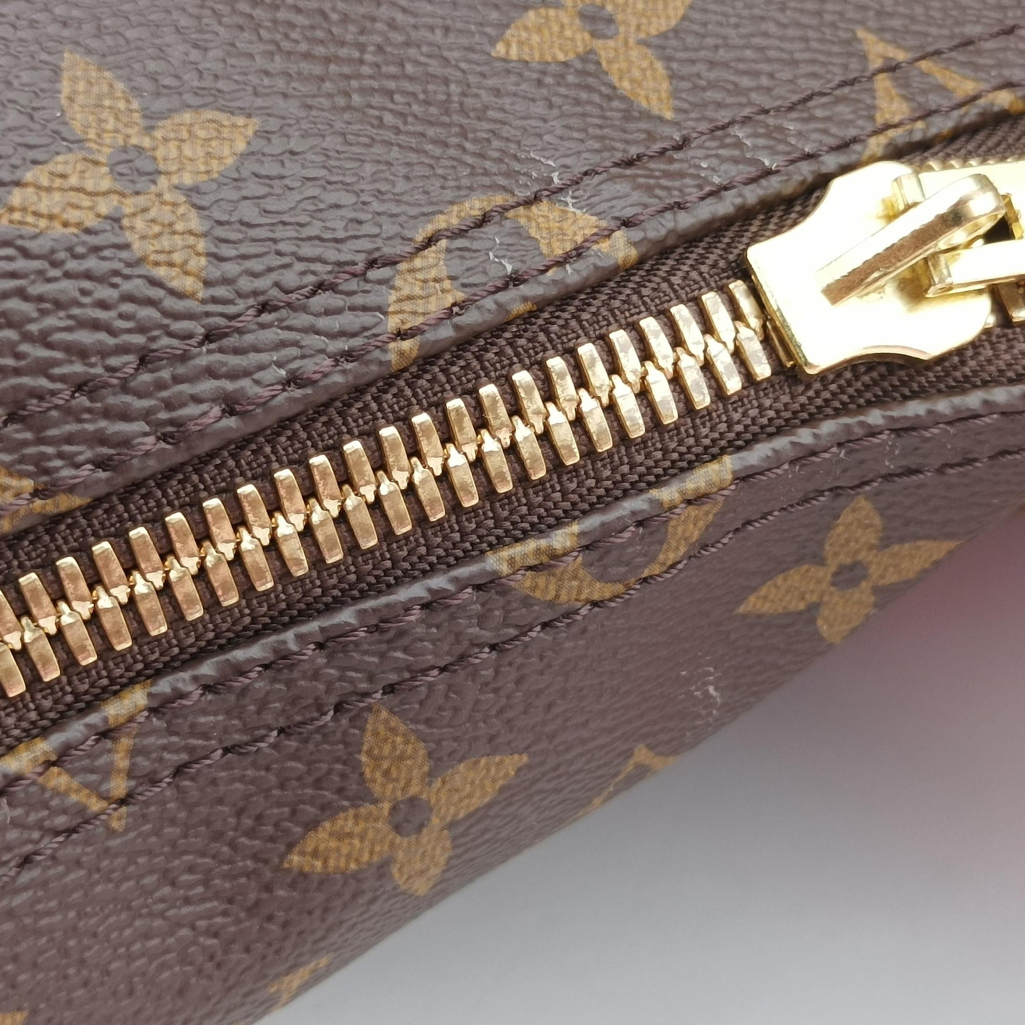 Keepall Bandouliere 50 Brown×red Monogram canvas M44740 キーポル バンドリエール50 モノグラム/ブラウン×レッド モノグラム キャンバス M44740