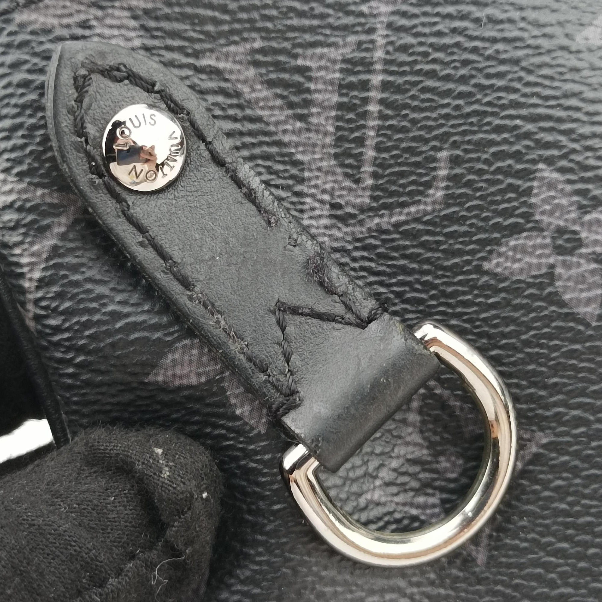 Trio Messenger black Monogram Eclipse Reverse M69443 IC Chipトリオ メッセンジャー ブラック モノグラム エクリプス リバース M69443 ICチップ