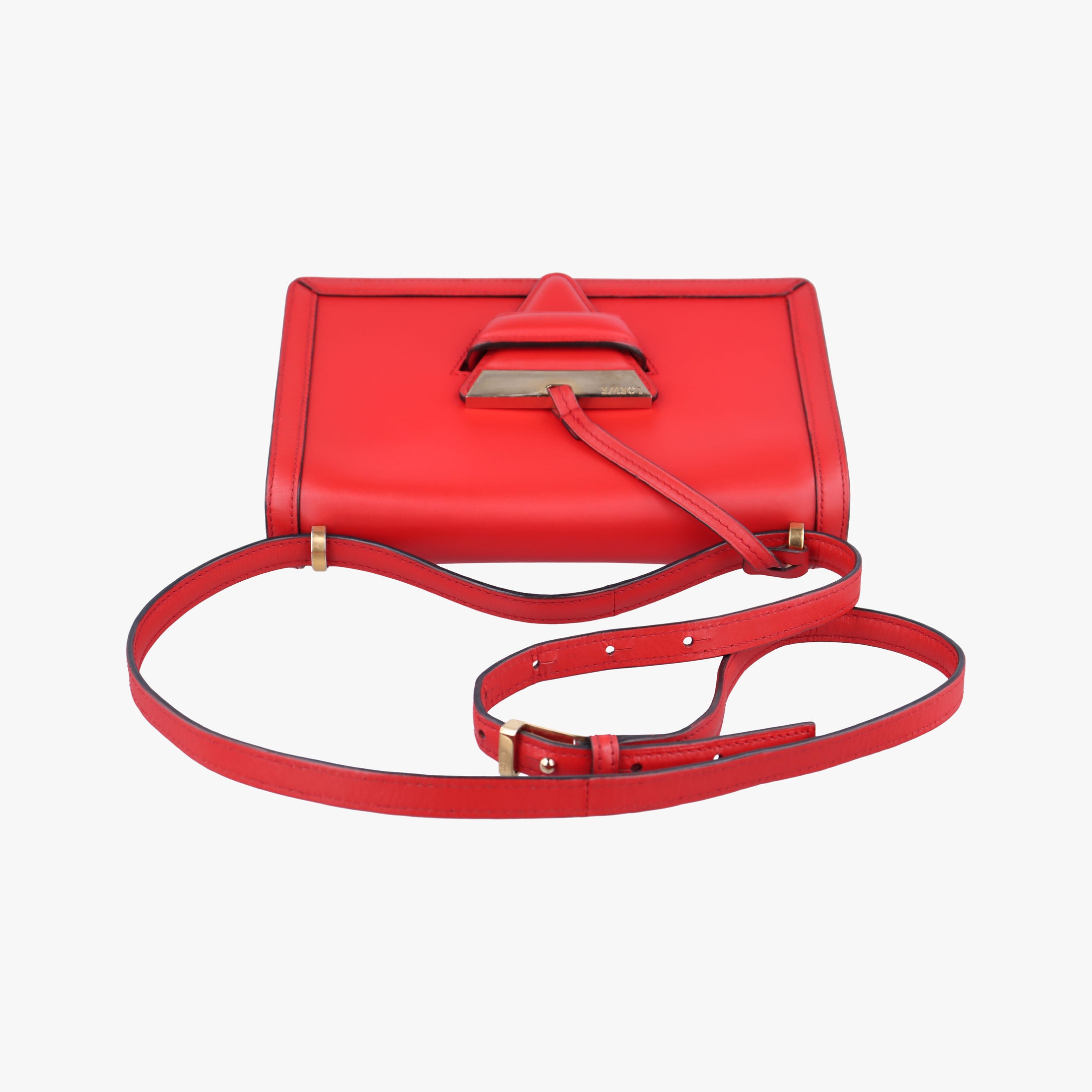 Barcelona Red Leather 06 18 43バルセロナ レッド レザー 06 18 43