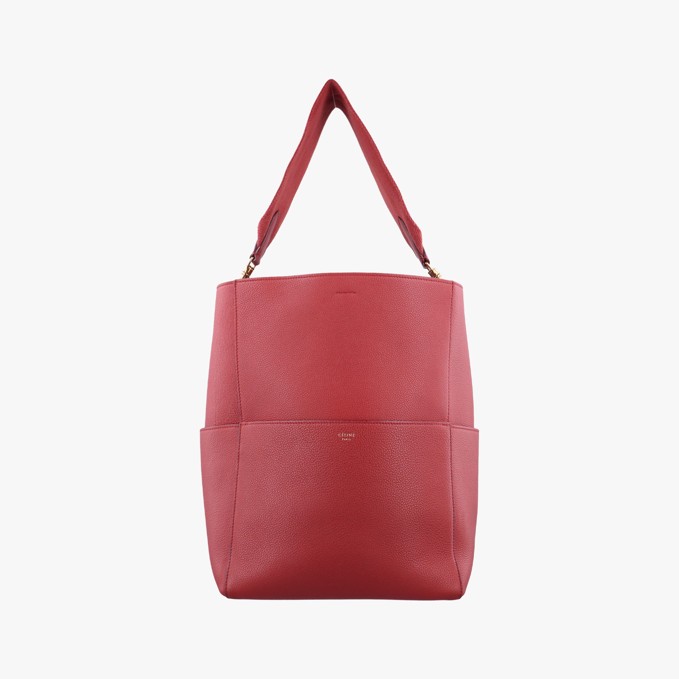 Sangle Bucket Red Leather F-SL-1167サングルバケット レッド レザー F-SL-1167