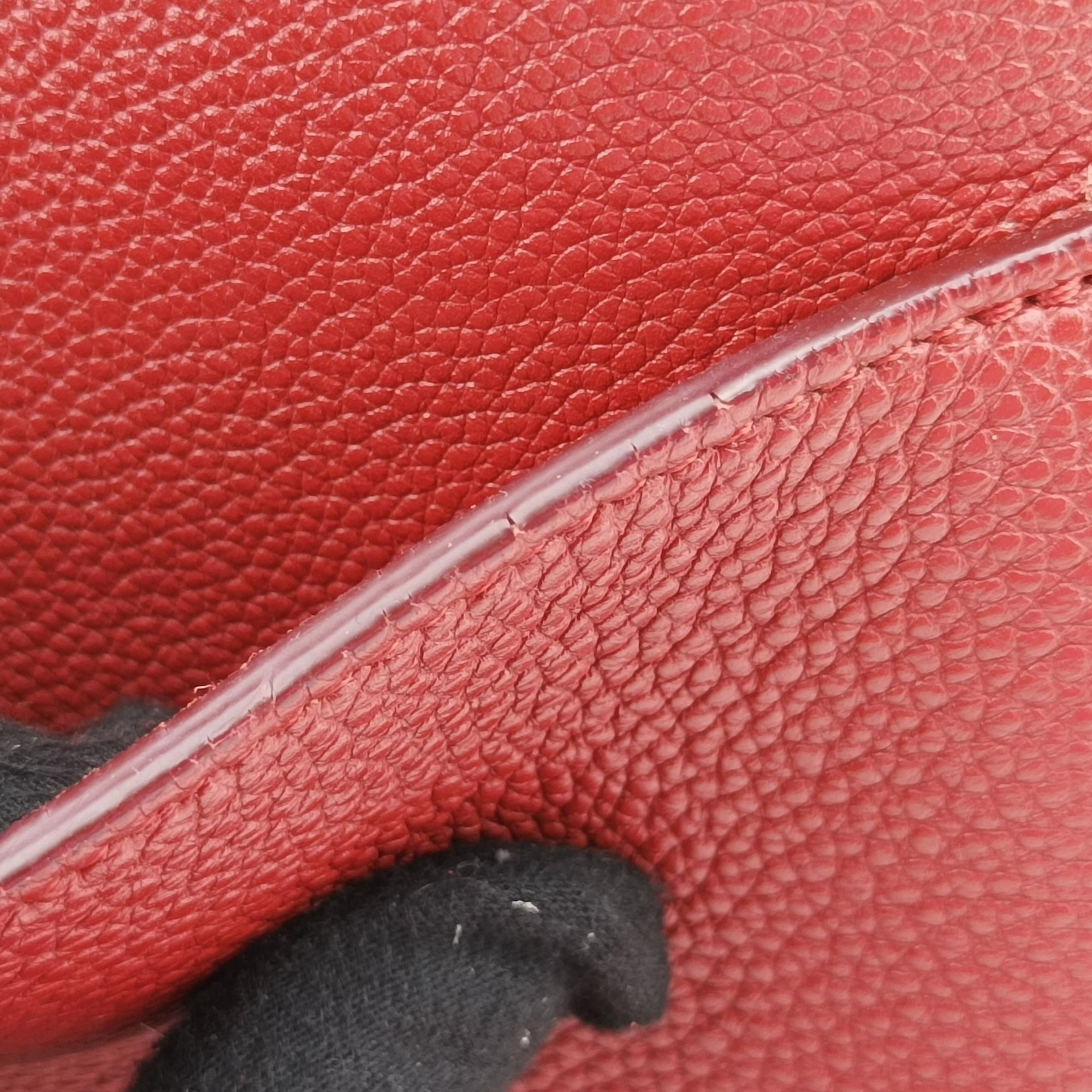 Sangle Bucket Red Leather F-SL-1167サングルバケット レッド レザー F-SL-1167
