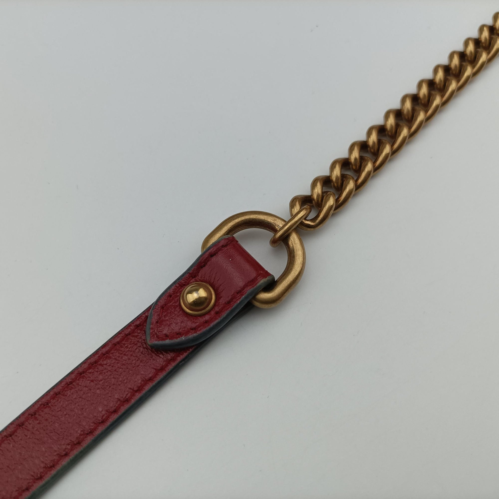 GG Marmont Red Leather 550154 C027222696GGマーモント レッド レザー 550154 C027222696