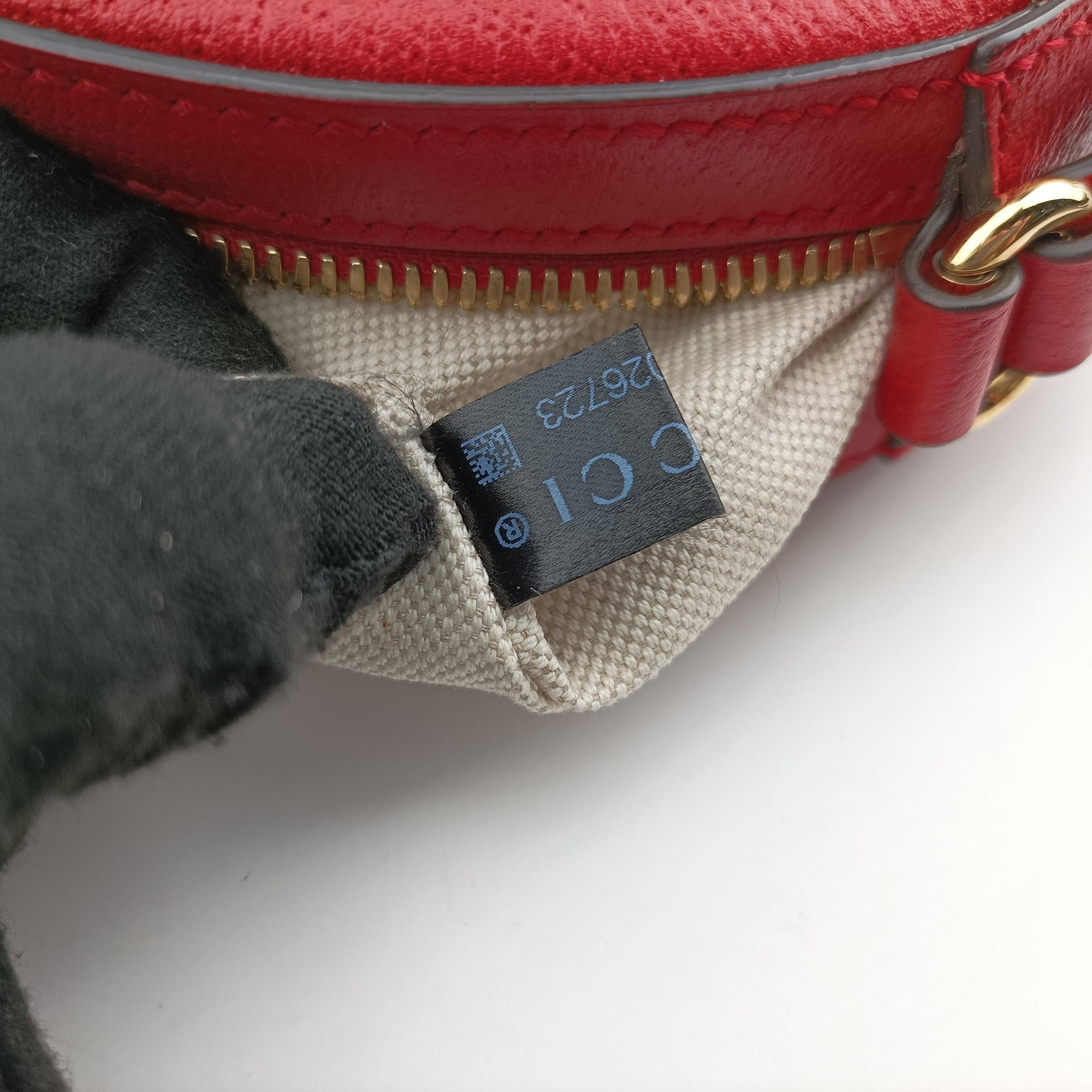GG supreme Apple Red×beige PVC coated canvas×Leather 625216 E033026723GGスプリーム アップル レッド×ベージュ PVCコーティングキャンバス×レザー 625216 E033026723