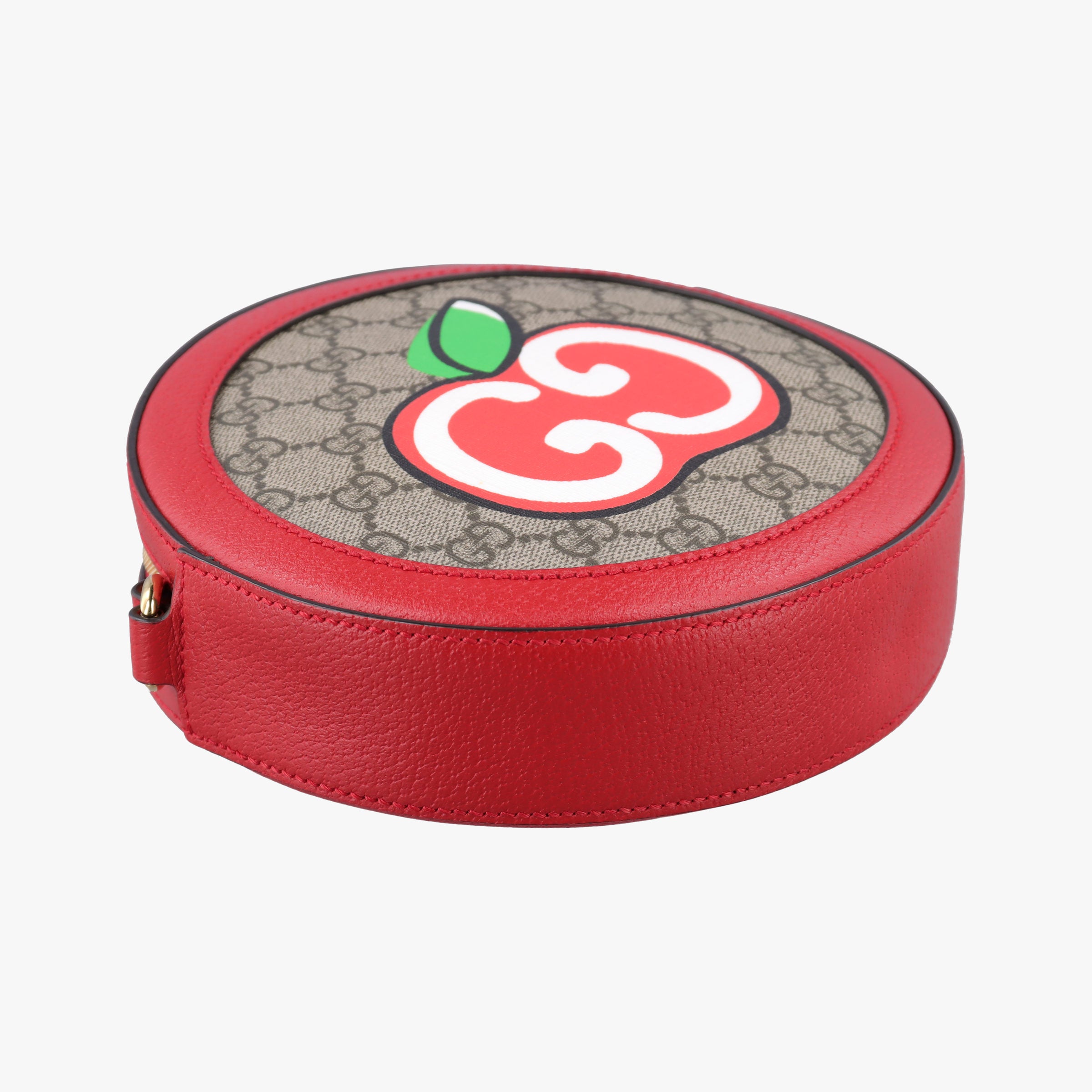 GG supreme Apple Red×beige PVC coated canvas×Leather 625216 E033026723GGスプリーム アップル レッド×ベージュ PVCコーティングキャンバス×レザー 625216 E033026723