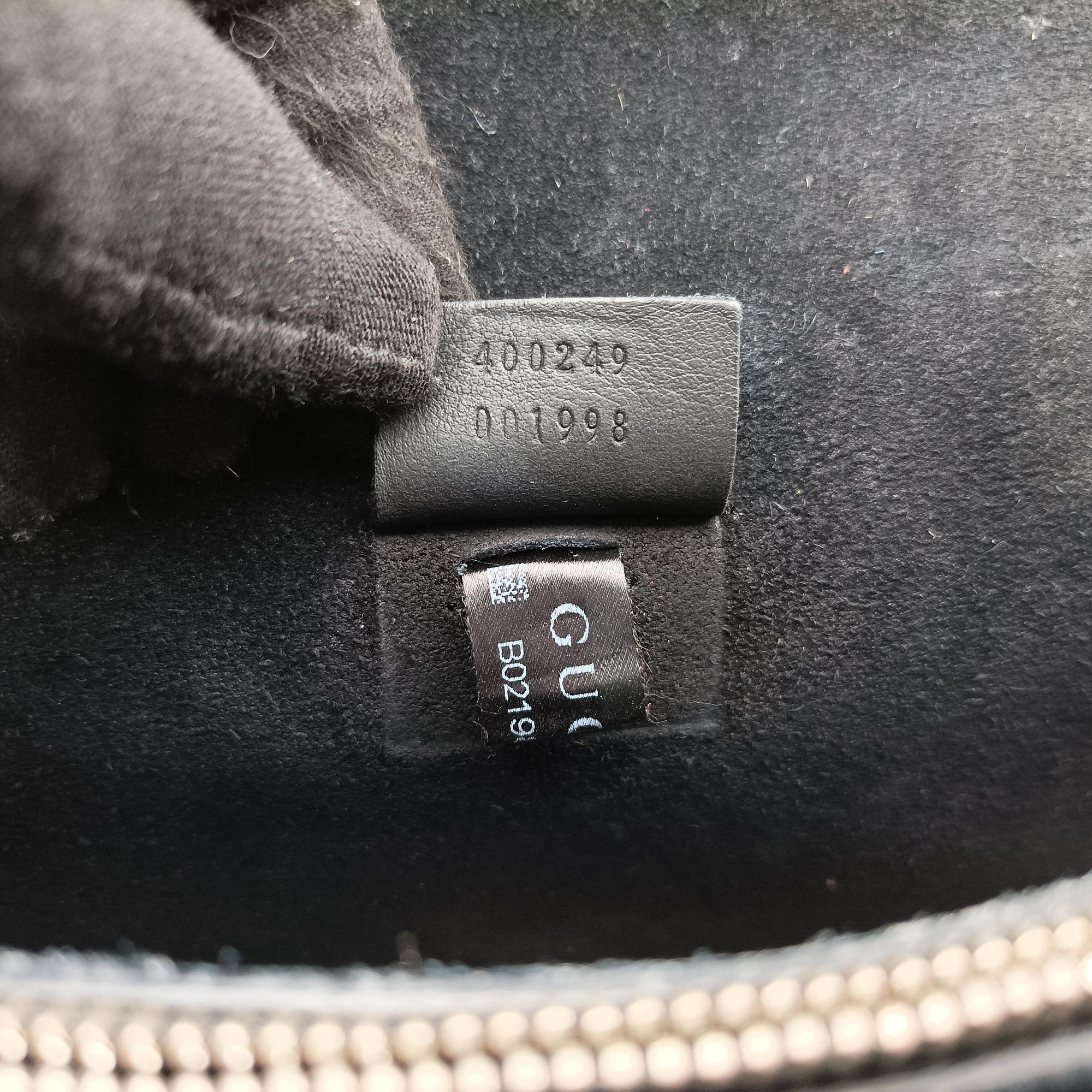 Pre-owned Gucci Dionysus beige×black PVC coated canvas x Suede 400249 shoulderbag | stylenewstar