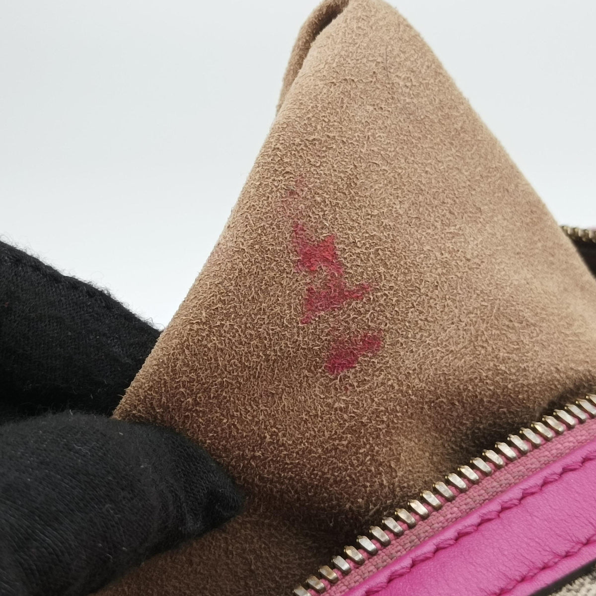 GG SUPREME beige×red×pink PVC coated canvas×Leather 409529 H019476076GGスプリーム ベージュ×レッド×ピンク PVCコーティングキャンバス×レザー 409529 H019476076