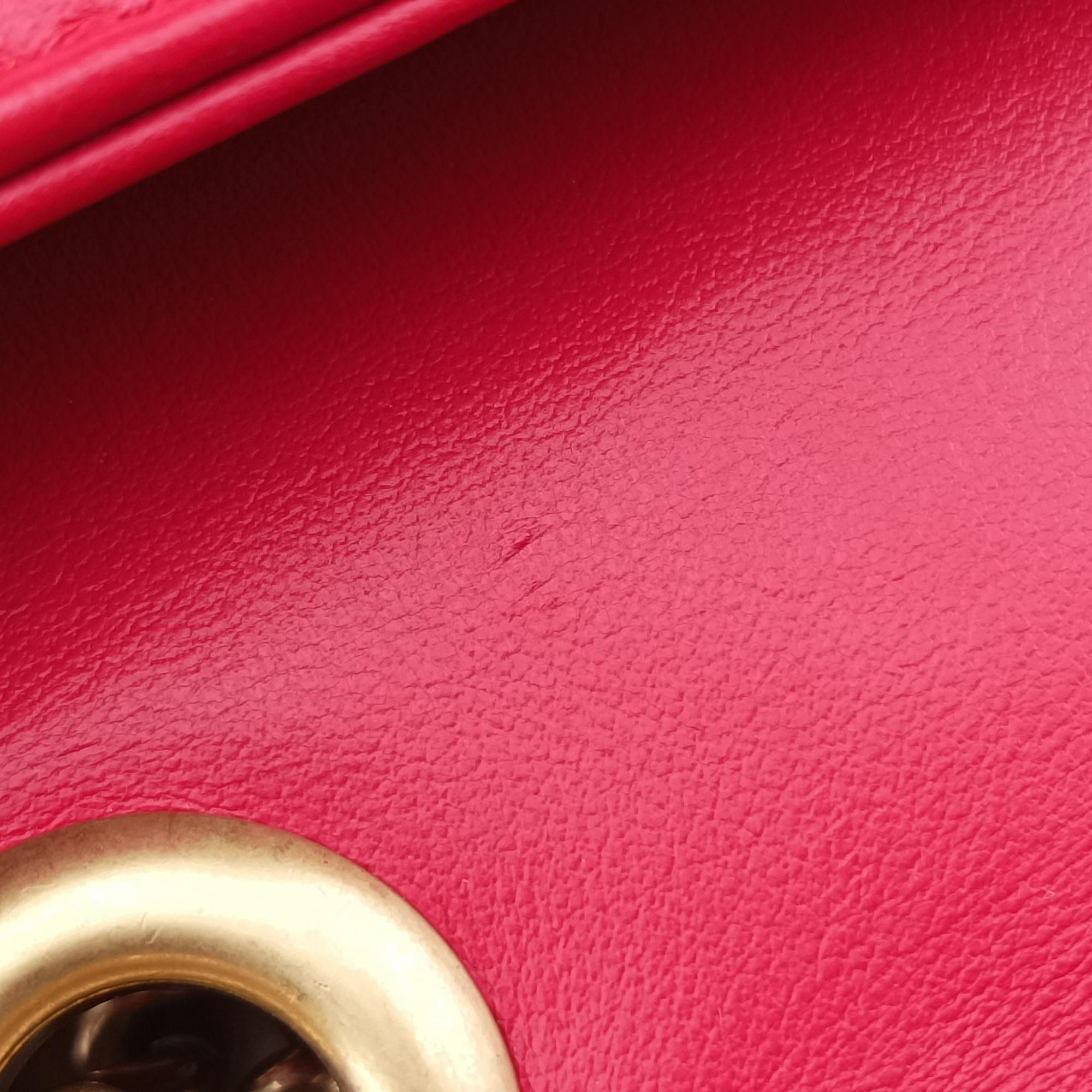 GG Marmont Red Leather 443497 G026269658GGマーモント レッド レザー 443497 G026269658