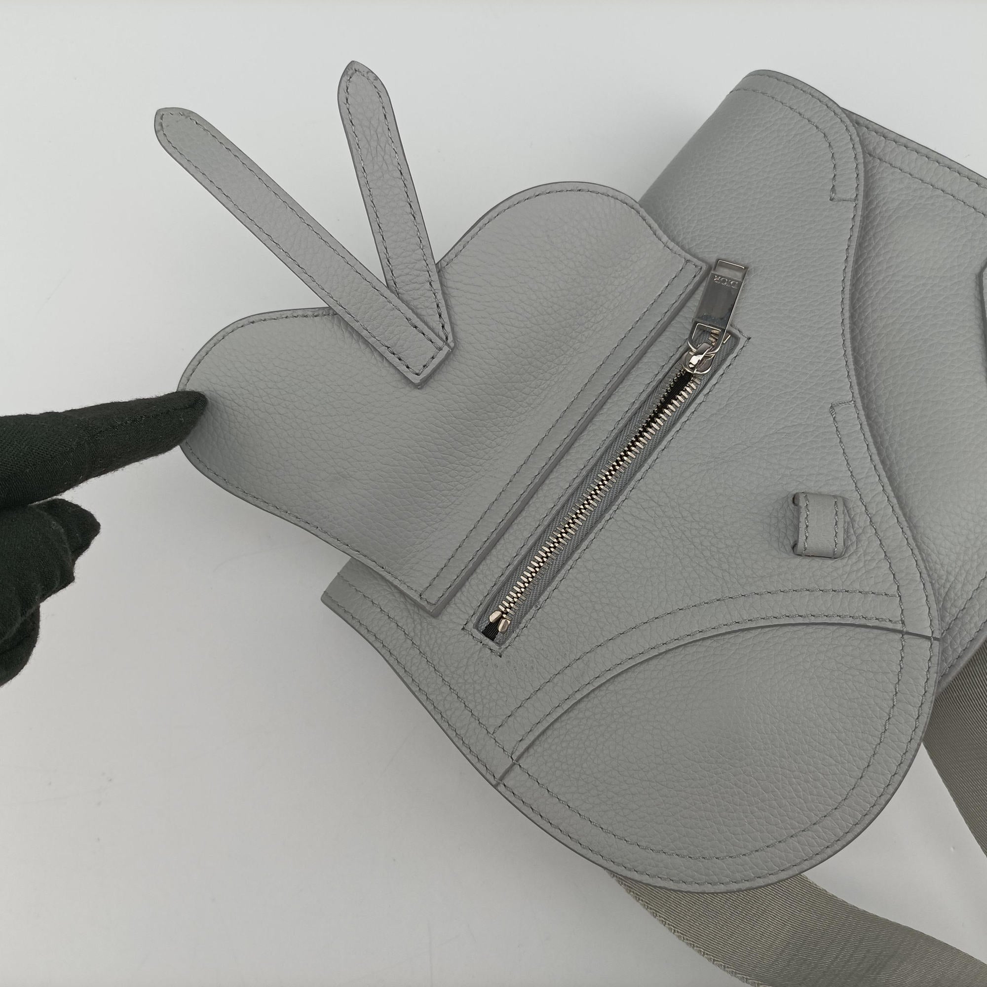Saddle Gray leather 26-BO-0211 IC Chipサドル グレー レザー 26-BO-0211 ICチップ