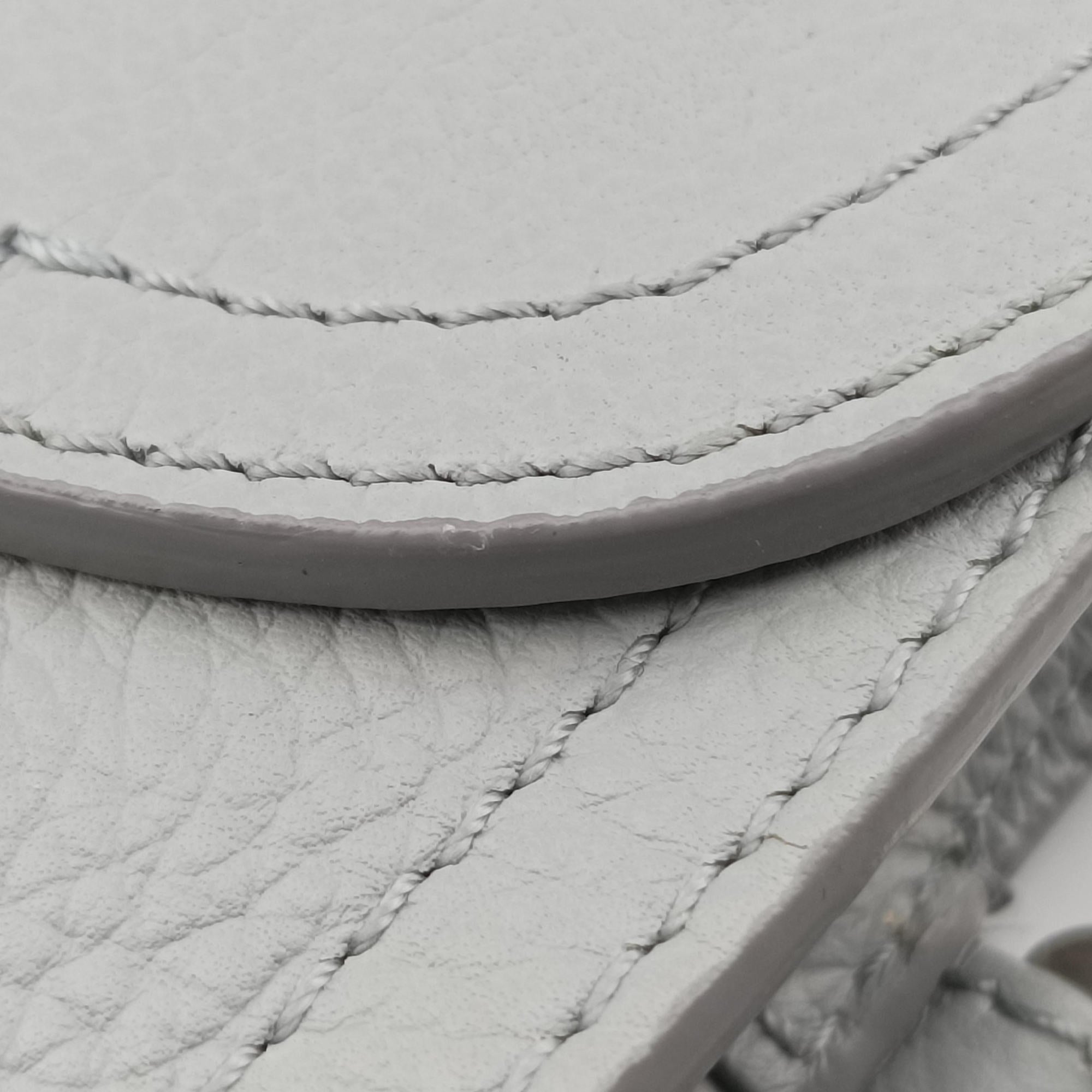 Saddle Gray leather 26-BO-0211 IC Chipサドル グレー レザー 26-BO-0211 ICチップ