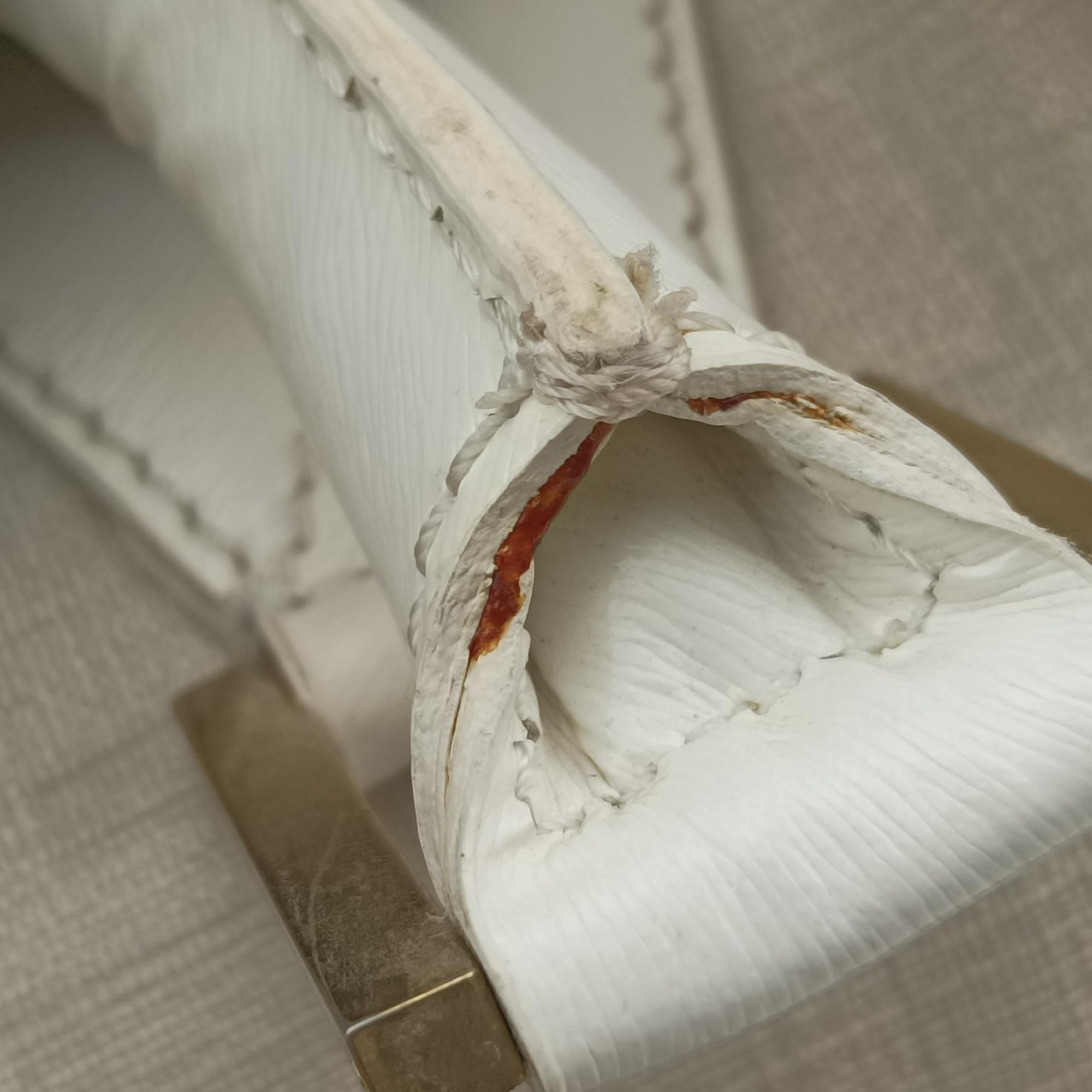Forever Bauletto White PVC coated canvas 8BL104 8BL104-ANF 108-2384フォーエバー バウレット ホワイト PVCコーティングキャンバス 8BL104 8BL104-ANF 108-2384