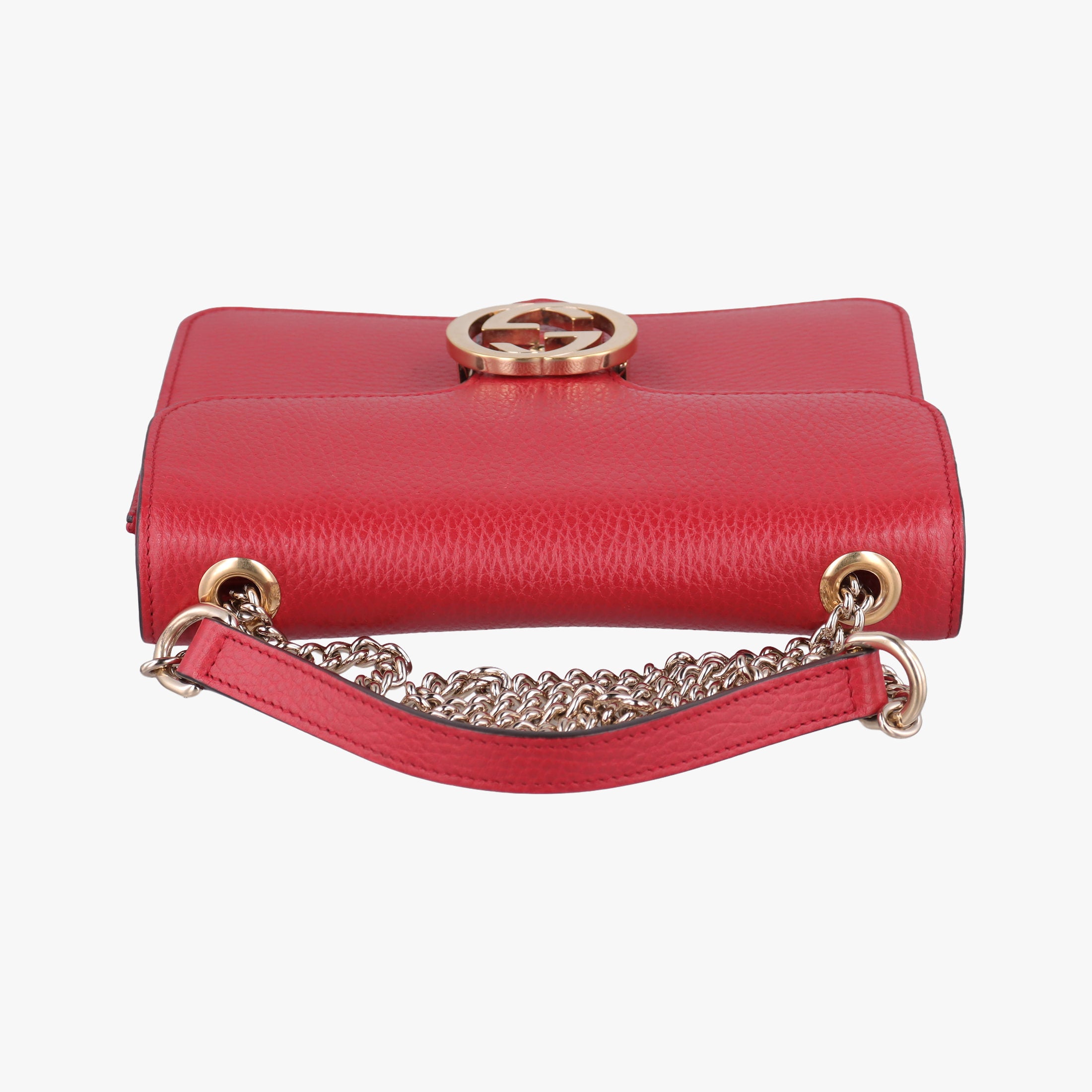 Interlocking G Red Leather 510304 B027373642インターロッキングG レッド レザー 510304 B027373642