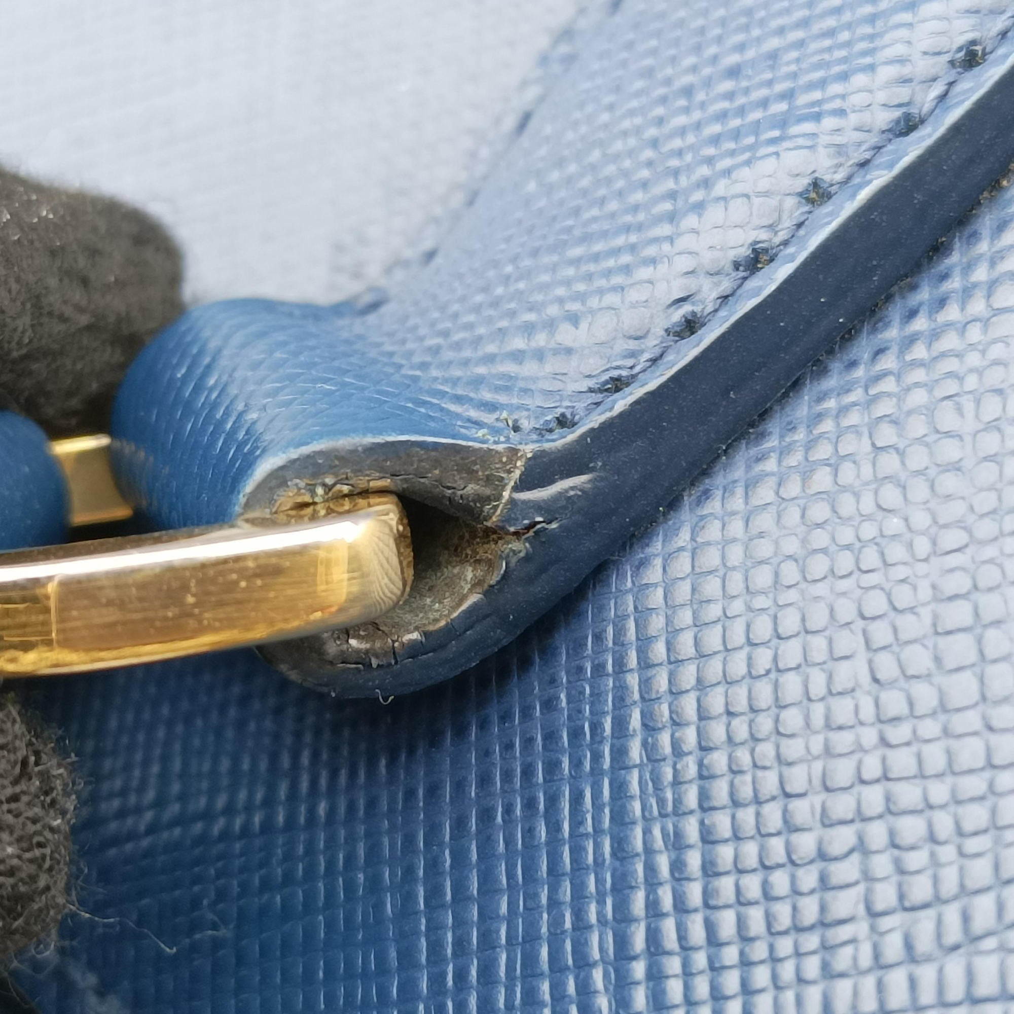 Galleria Blue SAFFIANO Leather BN1786 25ガレリア ブルー サフィアーノレザー BN1786 25