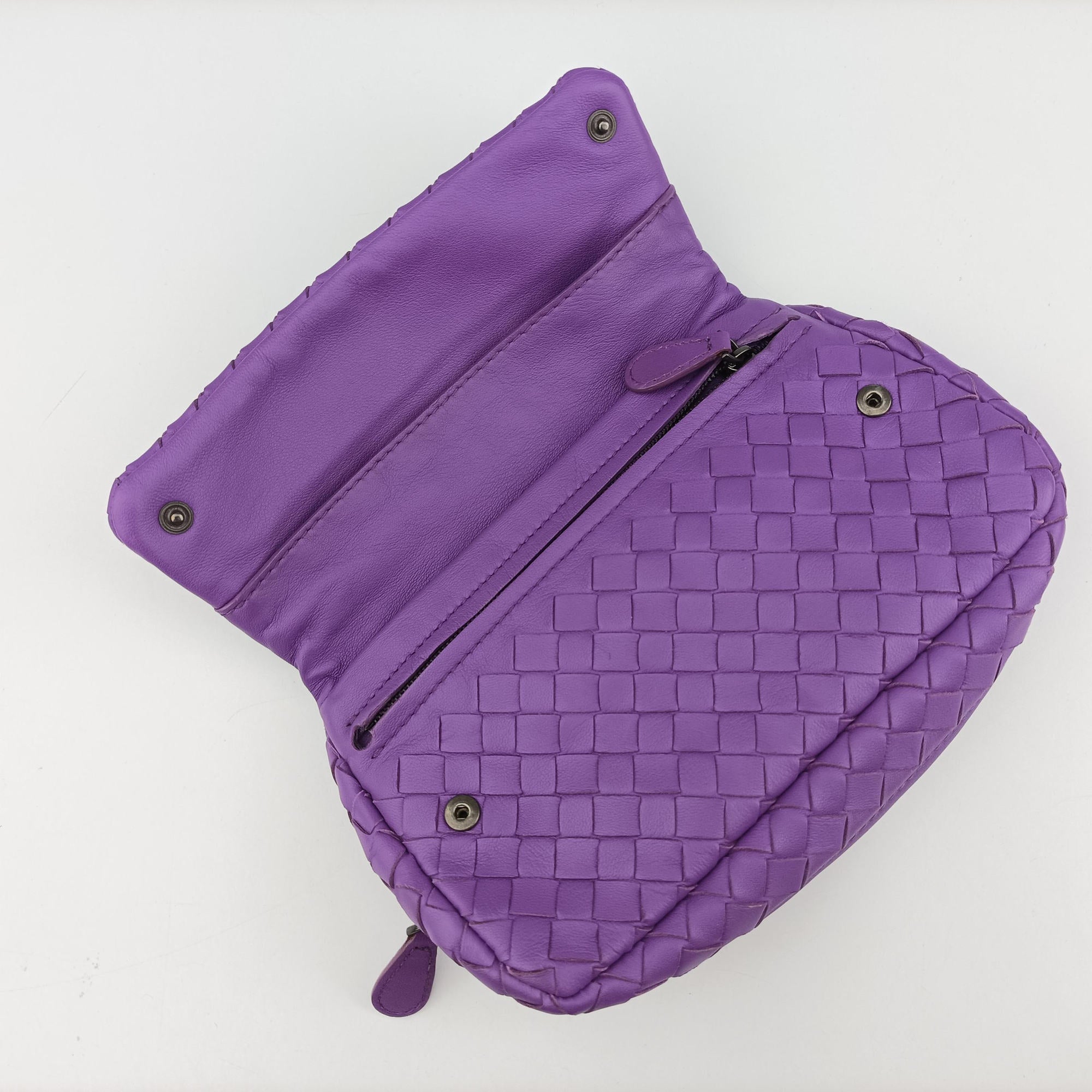 Intrecciato Purple lambskin B04207676Eイントレチャート パープル ラムスキン B04207676E