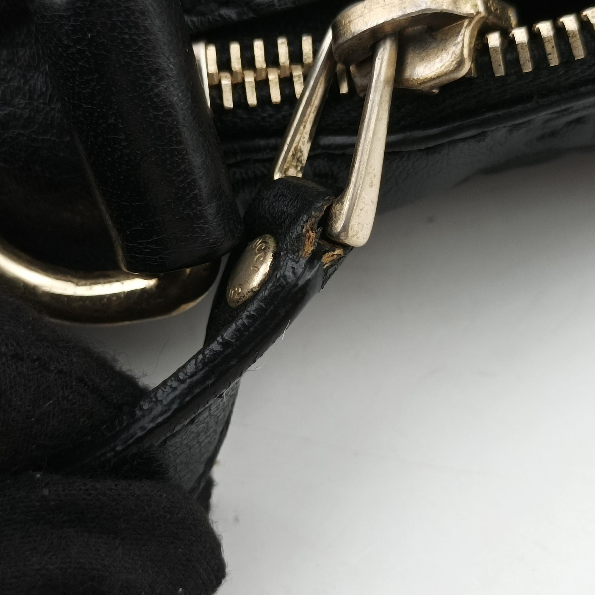 Diamante Black Leather 208463 Lot number unknownディアマンテ ブラック レザー 208463 製番不明