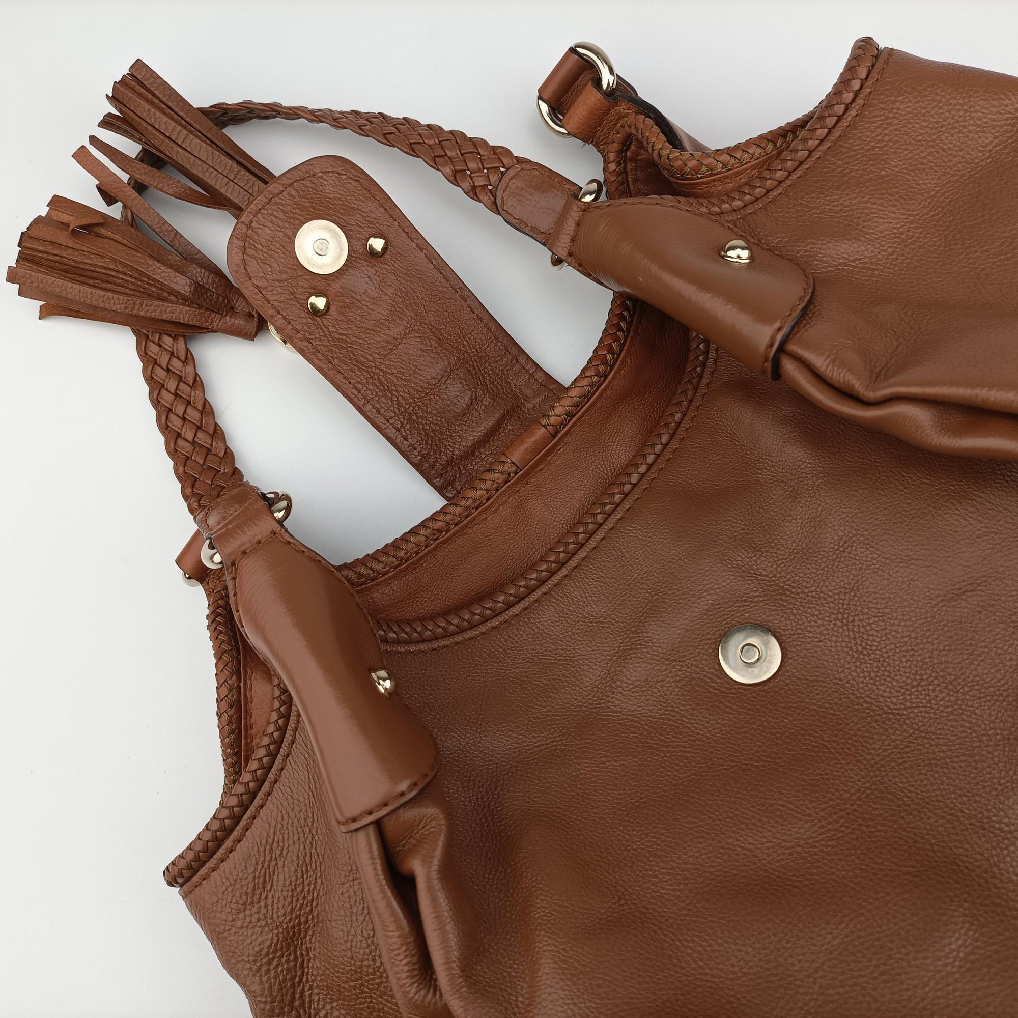 Marrakech Large Hobo Brown leather 257029 G7660213マラケシュ ラージ ホーボー ブラウン レザー 257029 G7660213