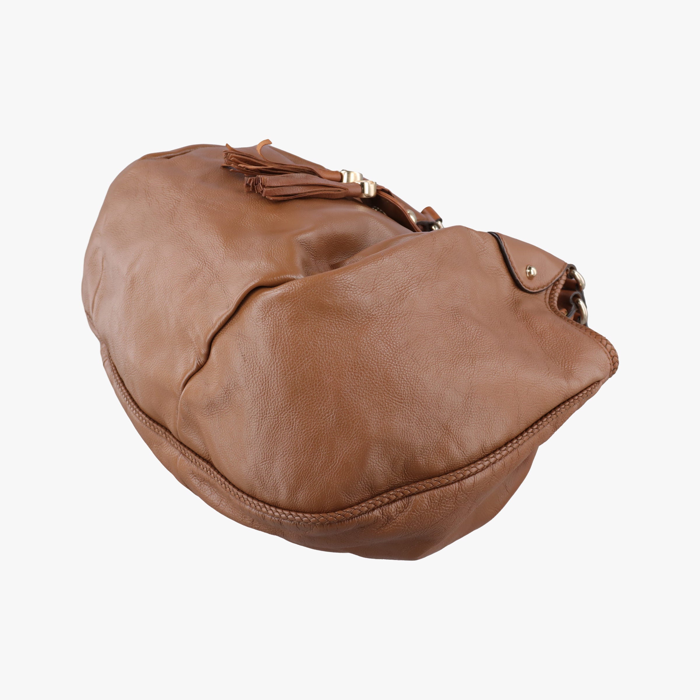 Marrakech Large Hobo Brown leather 257029 G7660213マラケシュ ラージ ホーボー ブラウン レザー 257029 G7660213