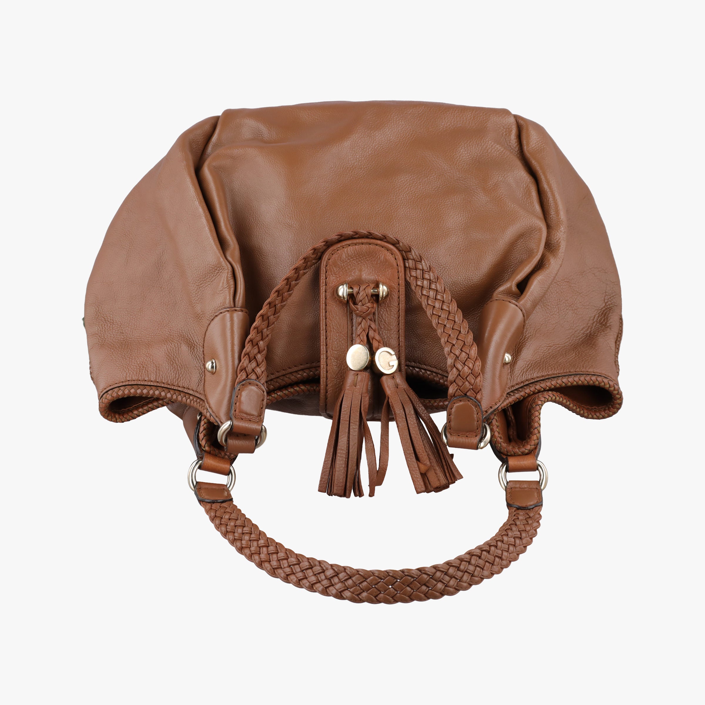 Marrakech Large Hobo Brown leather 257029 G7660213マラケシュ ラージ ホーボー ブラウン レザー 257029 G7660213