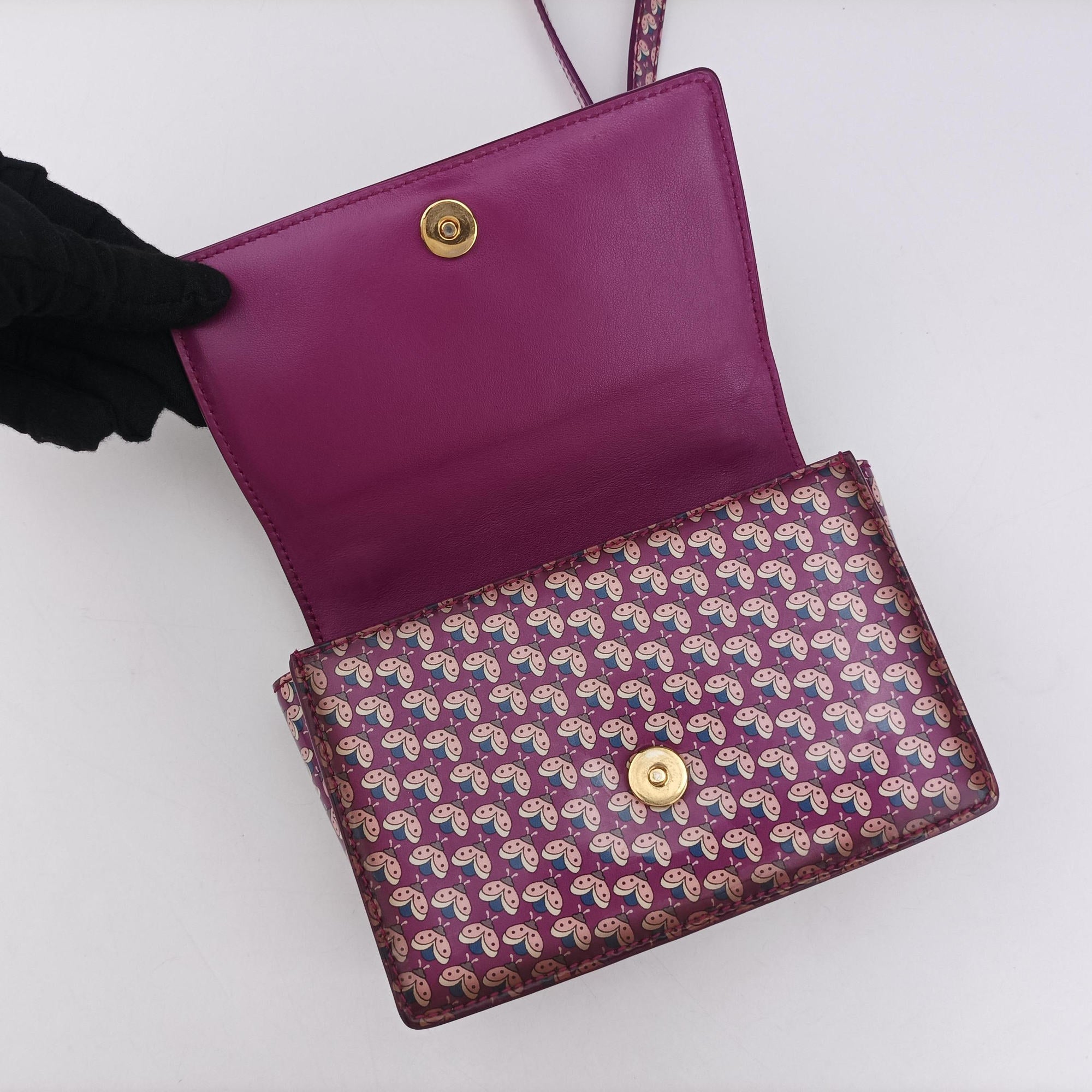Vara zoo mini Purple×multi Patent leather RE-21G079ヴァラ ズー ミニ パープル×マルチカラー パテントレザー RE-21G079