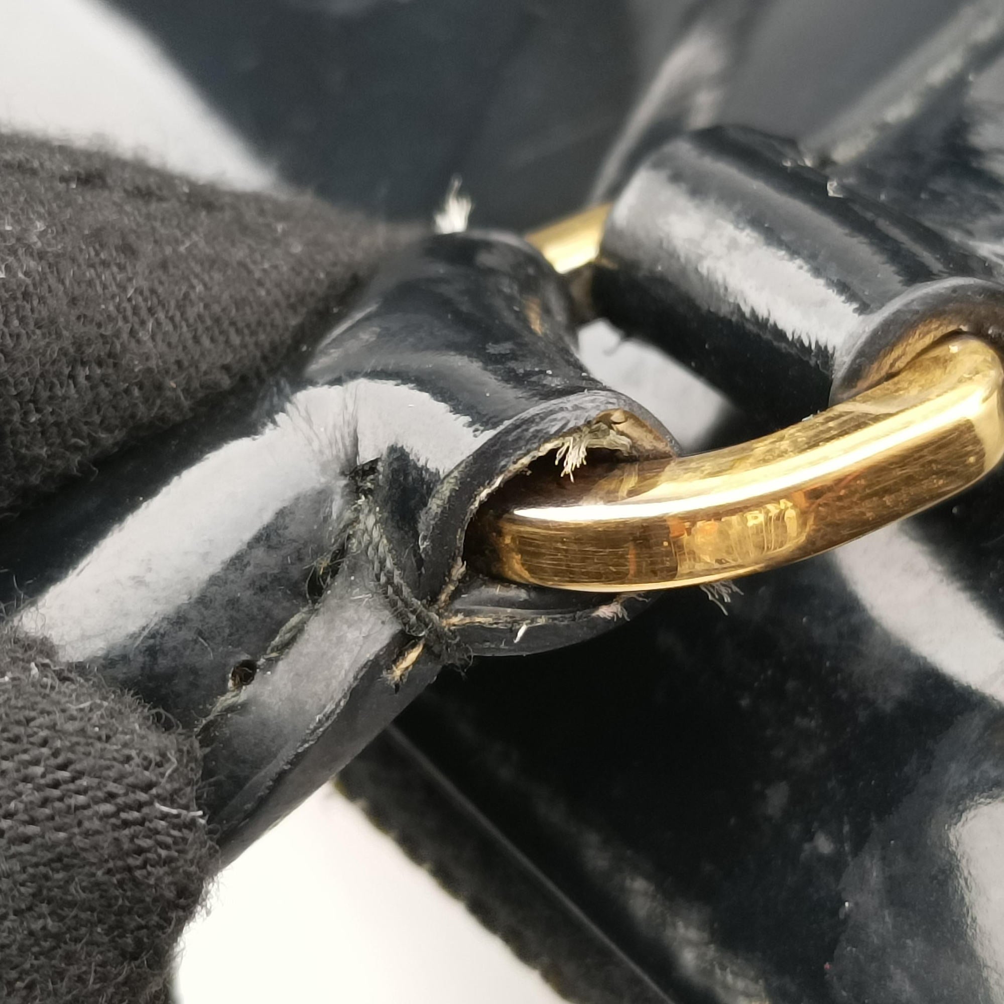 Galleria Black patent 1BA274 117ガレリア ブラック パテント 1BA274 117