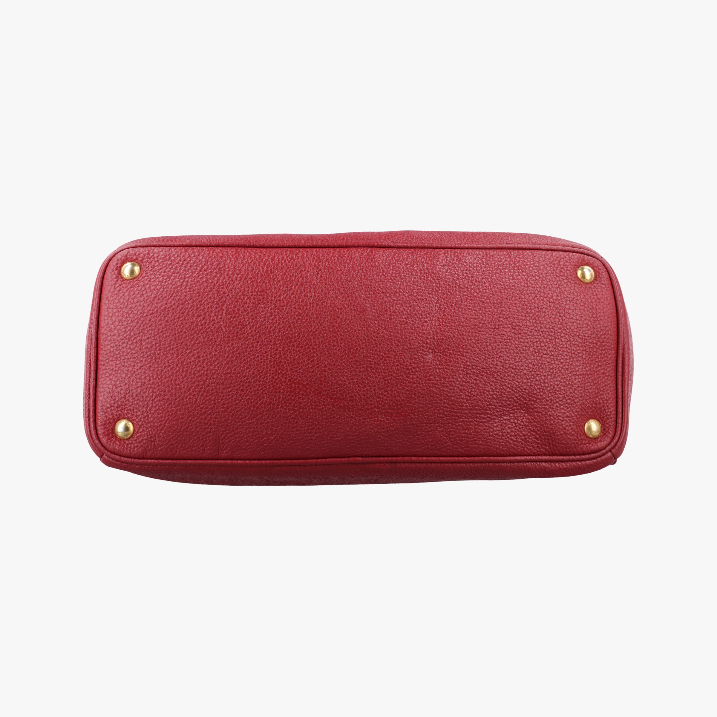 Vitello Daino Top Handle Red Leather BN2420 25ヴィッテロ ダイノ トップハンドル レッド レザー BN2420 25